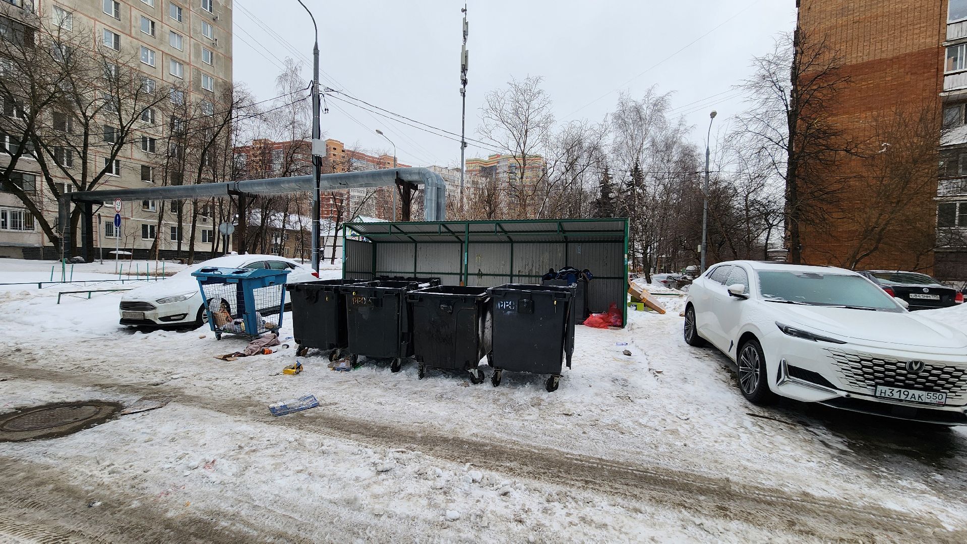 Одинцово, Контейнер, ГИБДД, Густ, Жкх, Благоустройство,