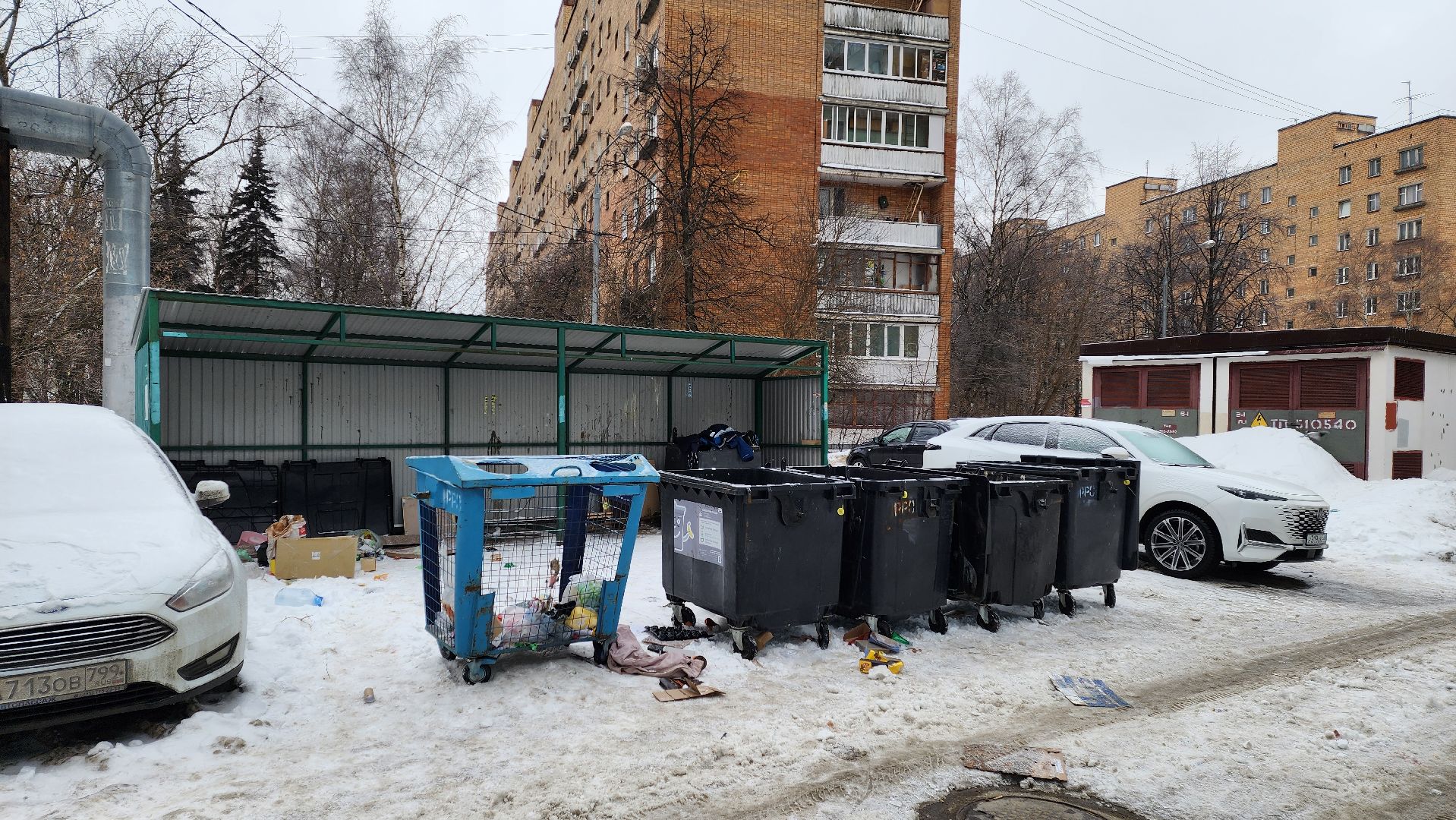 Одинцово, Контейнер, ГИБДД, Густ, Жкх, Благоустройство,