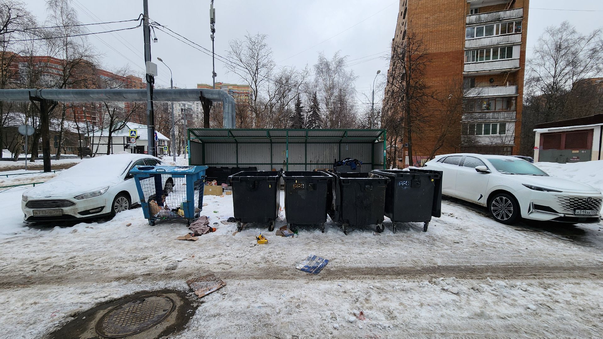 Одинцово, Контейнер, ГИБДД, Густ, Жкх, Благоустройство,