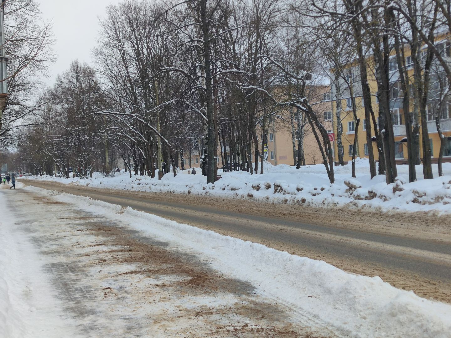 Дубна, ЖКХ, Посыпка дорог,