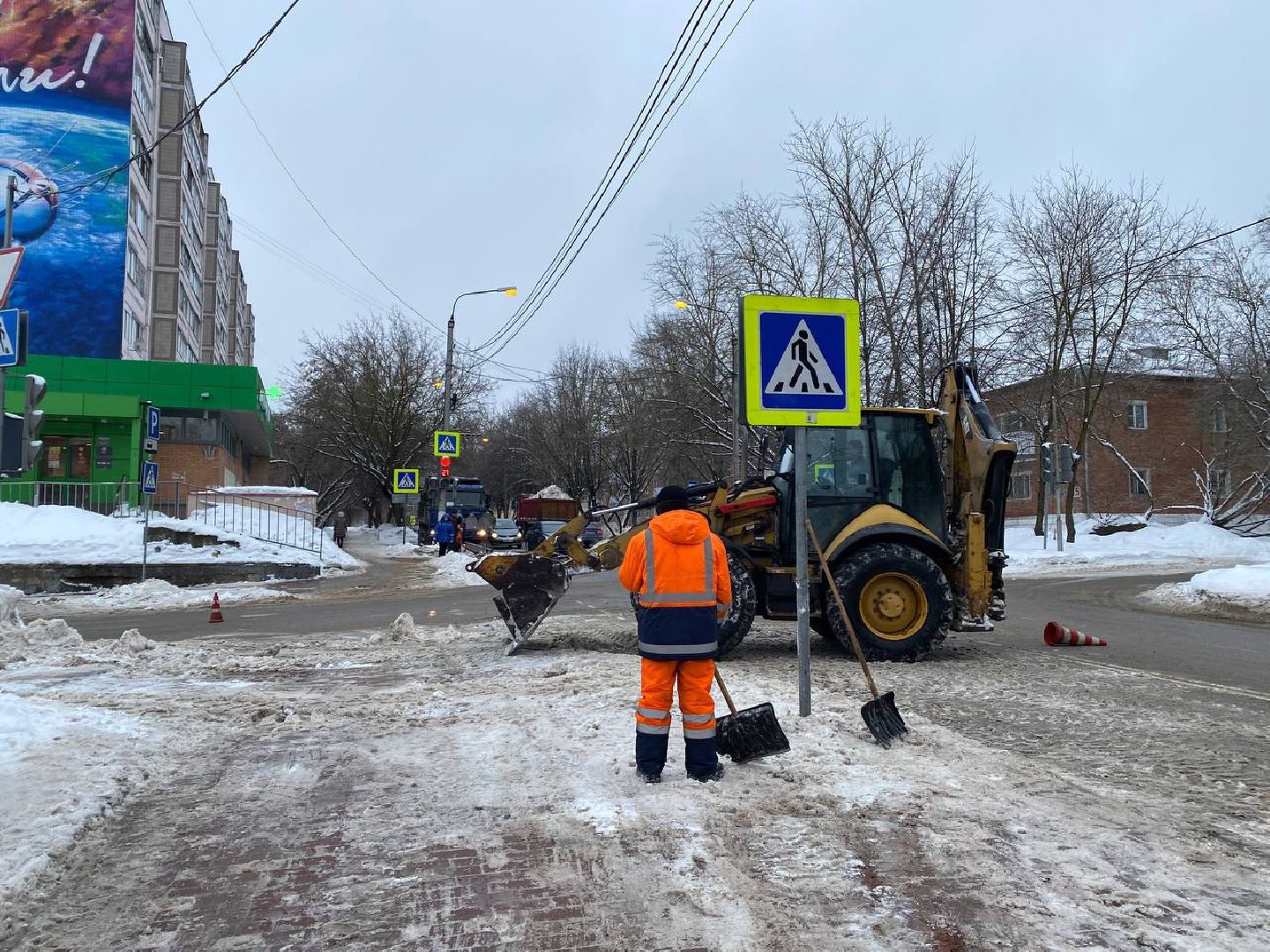 благоустойство, чехов, мосавтодор, вывоз снега, очистка дорог,