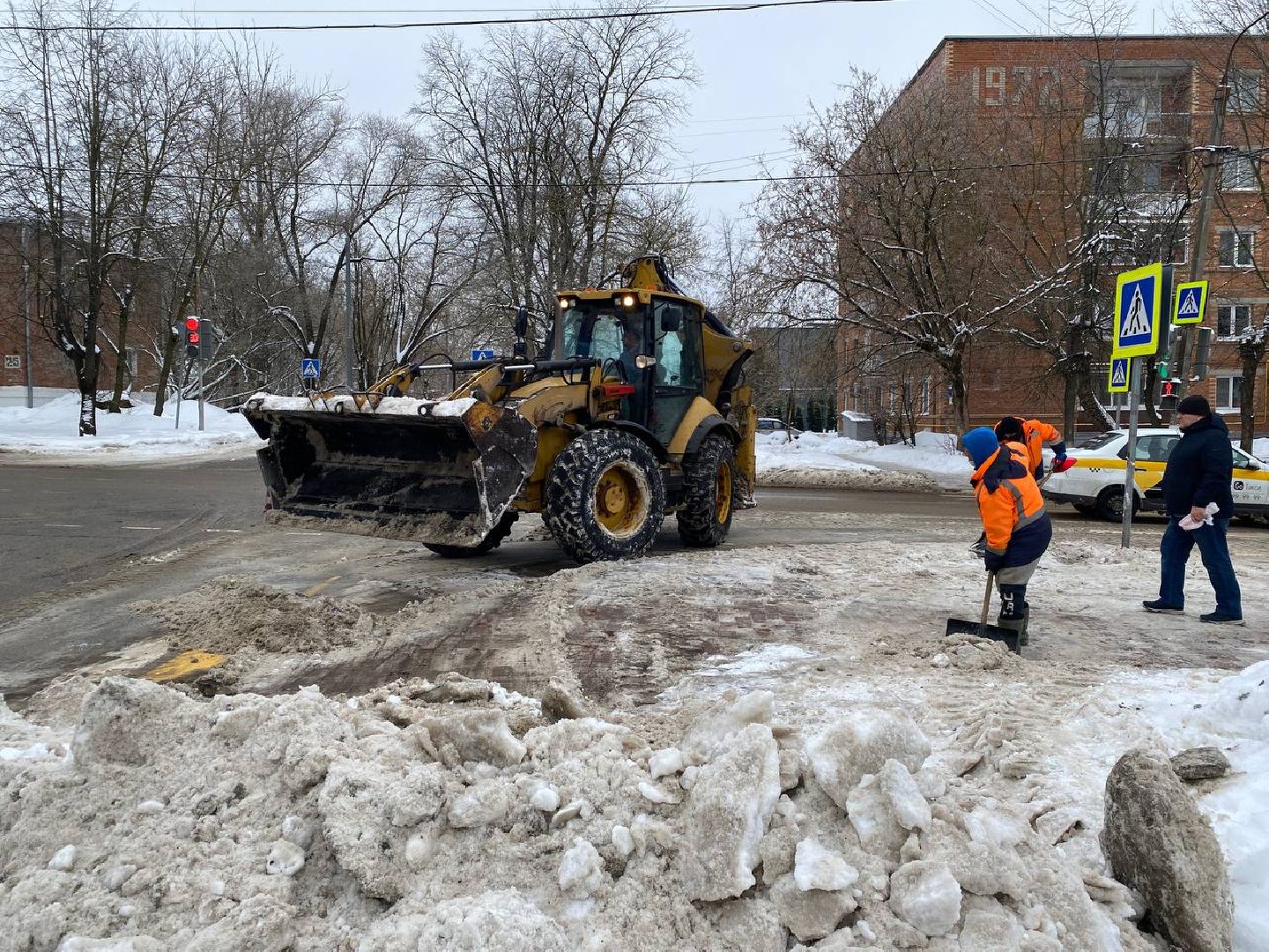 благоустойство, чехов, мосавтодор, вывоз снега, очистка дорог,