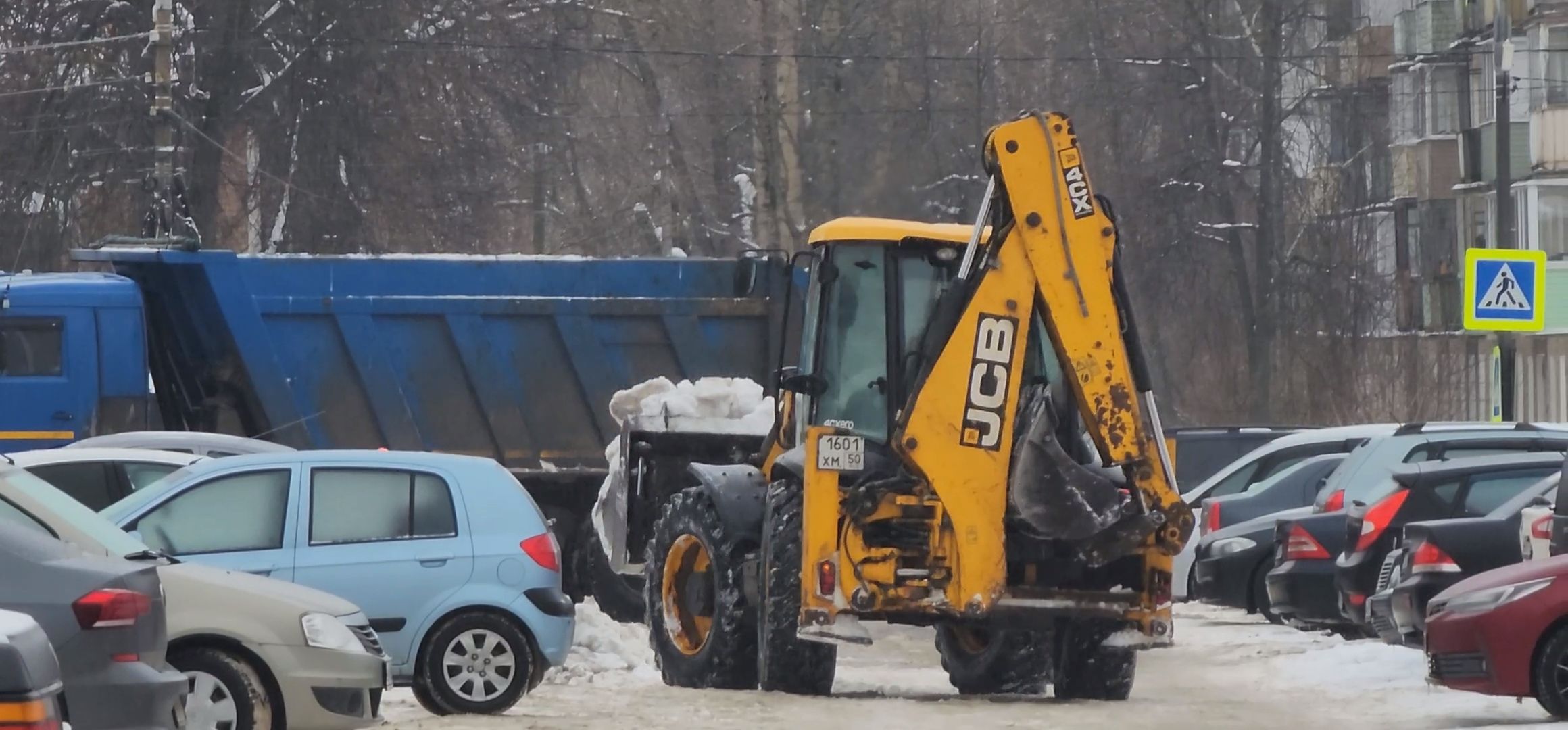 Коломна, жкх, уборка снега, парковки,