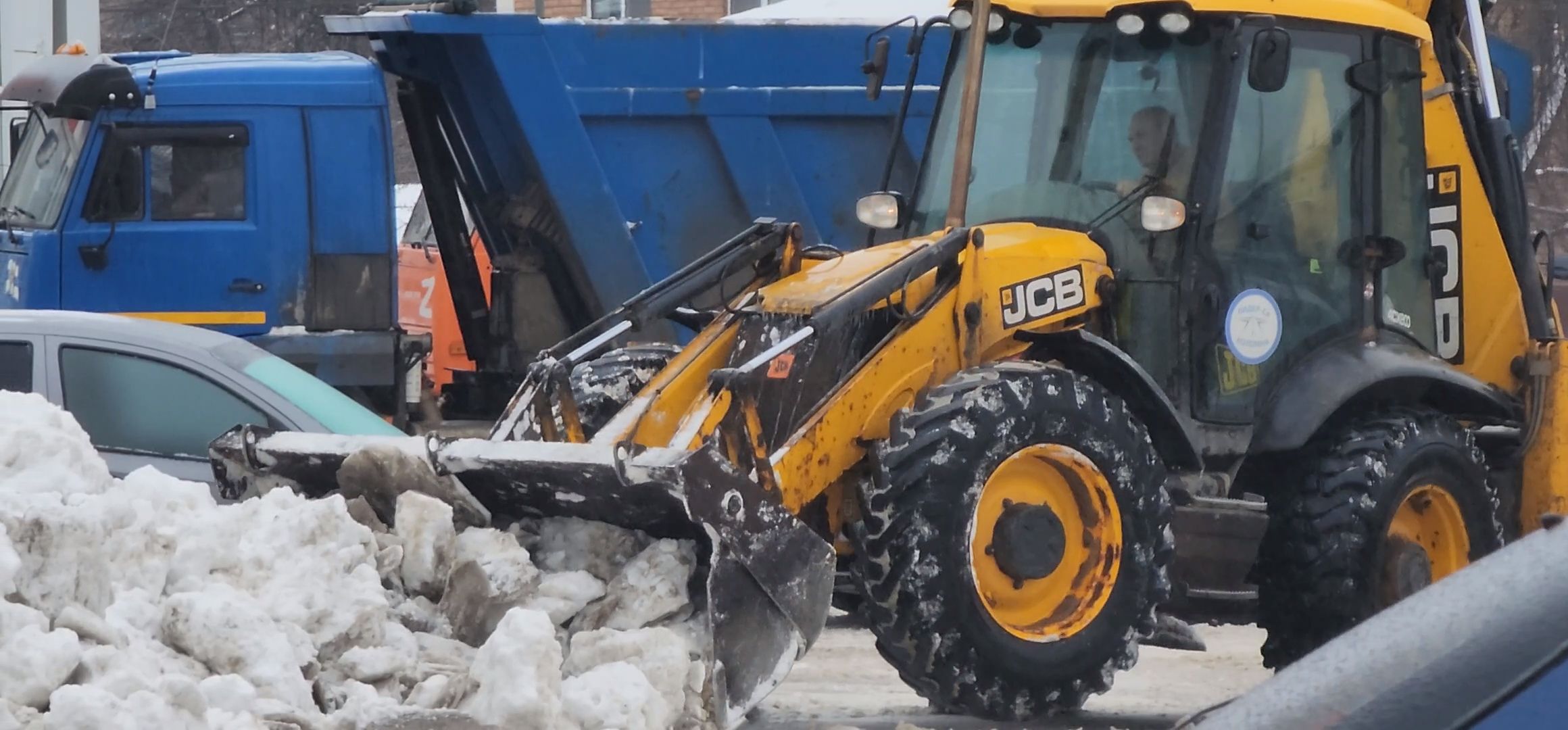 Коломна, жкх, уборка снега, парковки,