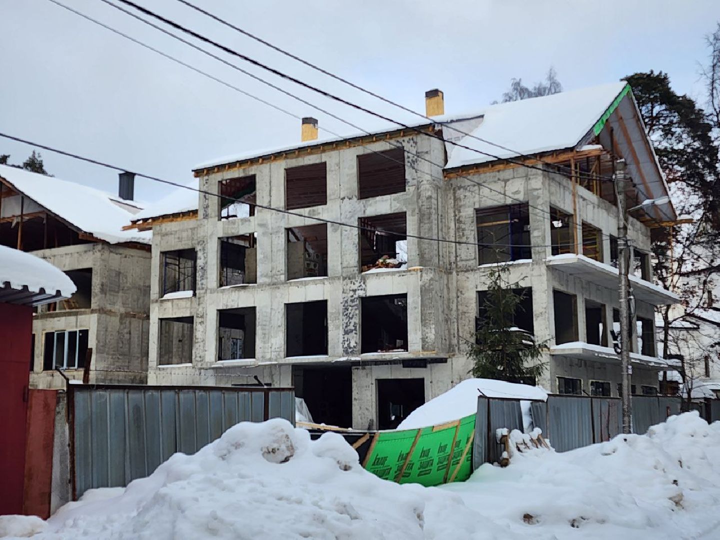 мытищи, Перловка, Московский переулок, Стройка, Незаконное строительство,