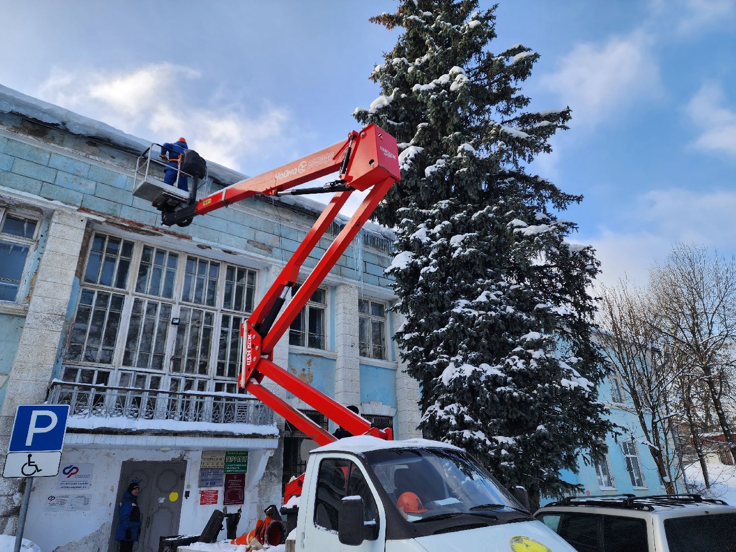 красноармейск, г.о. пушкинский, наледь, сосульки,