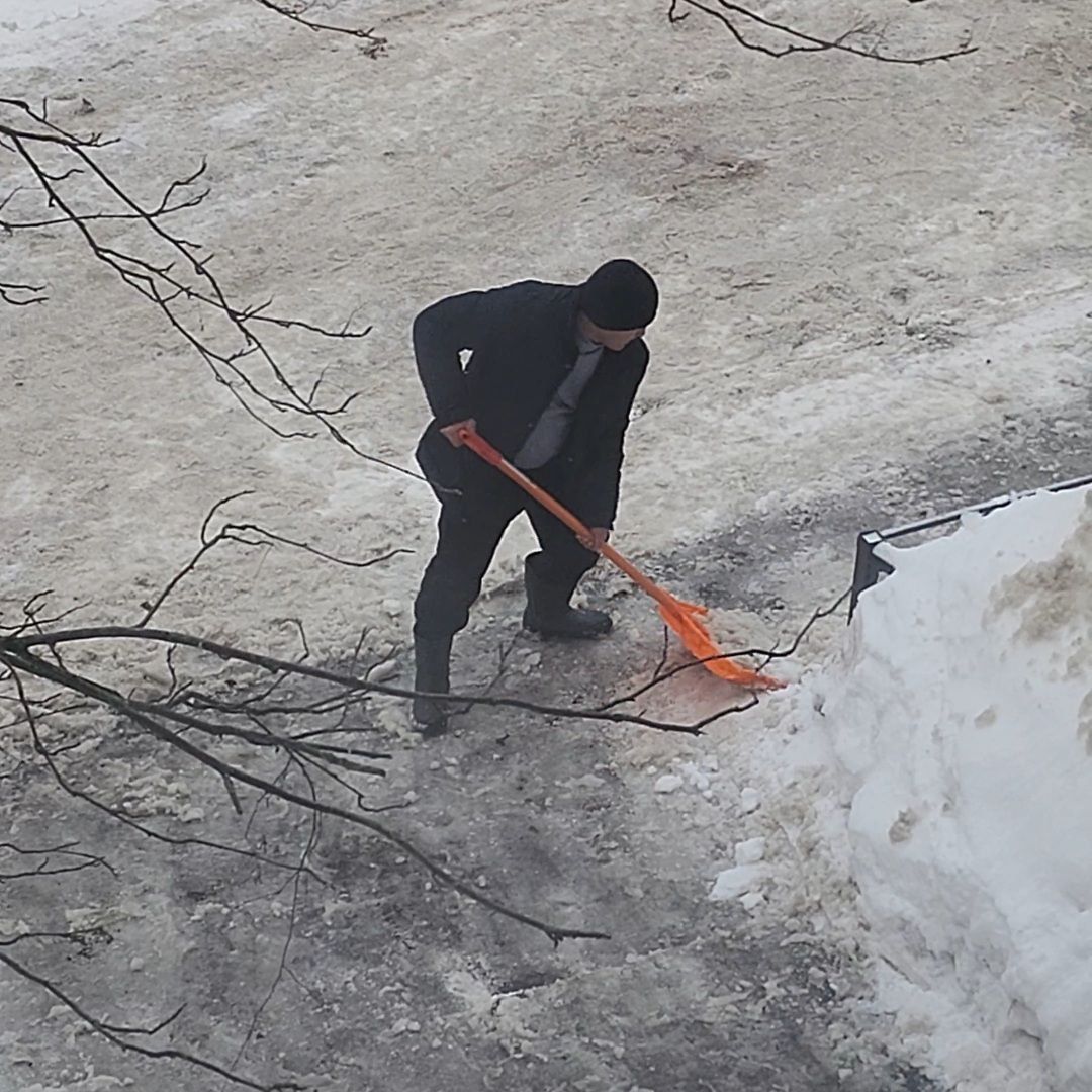 мытищи, жкх, Гололед, Уборка льда, коммунальные службы,