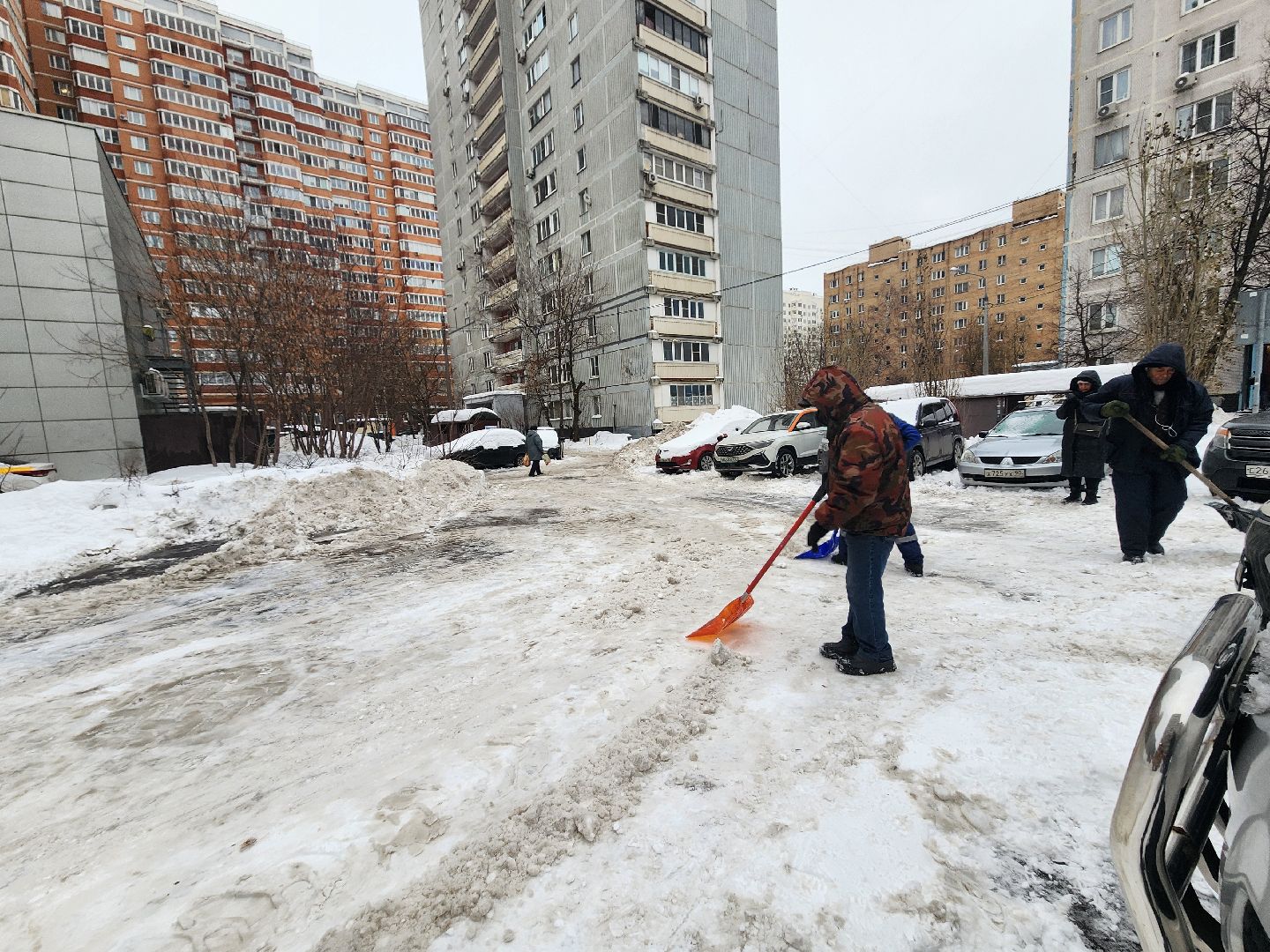 мытищи, жкх, Гололед, Уборка льда, коммунальные службы,