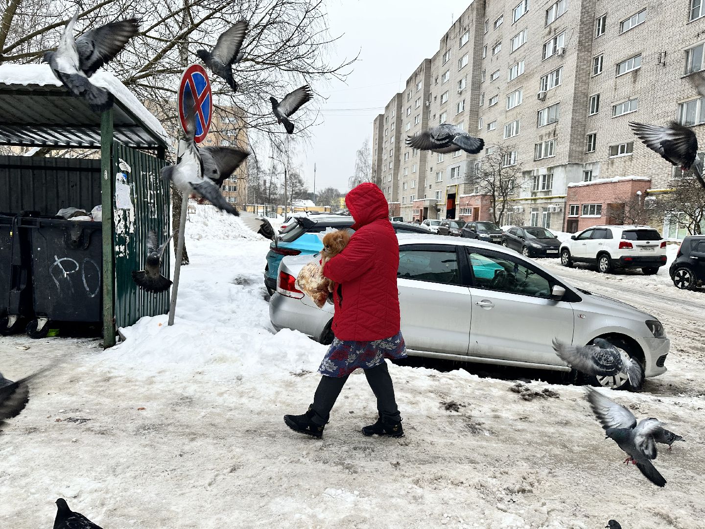 знаки запрета парковки, жкх подмосковья, наро-фоминск,