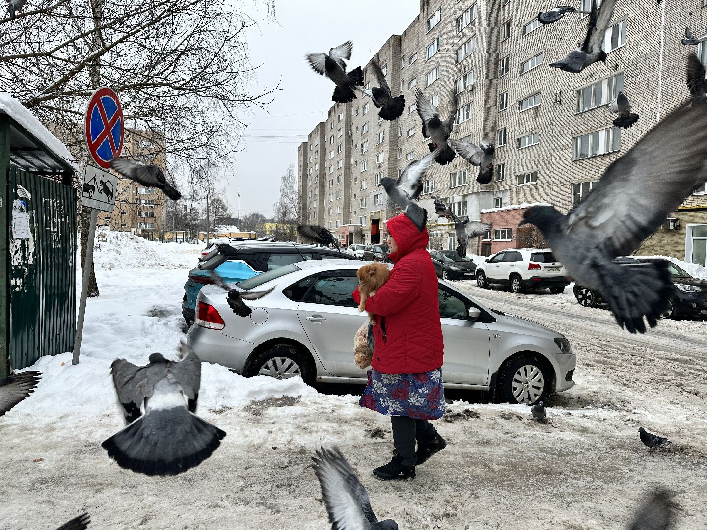 знаки запрета парковки, жкх подмосковья, наро-фоминск,