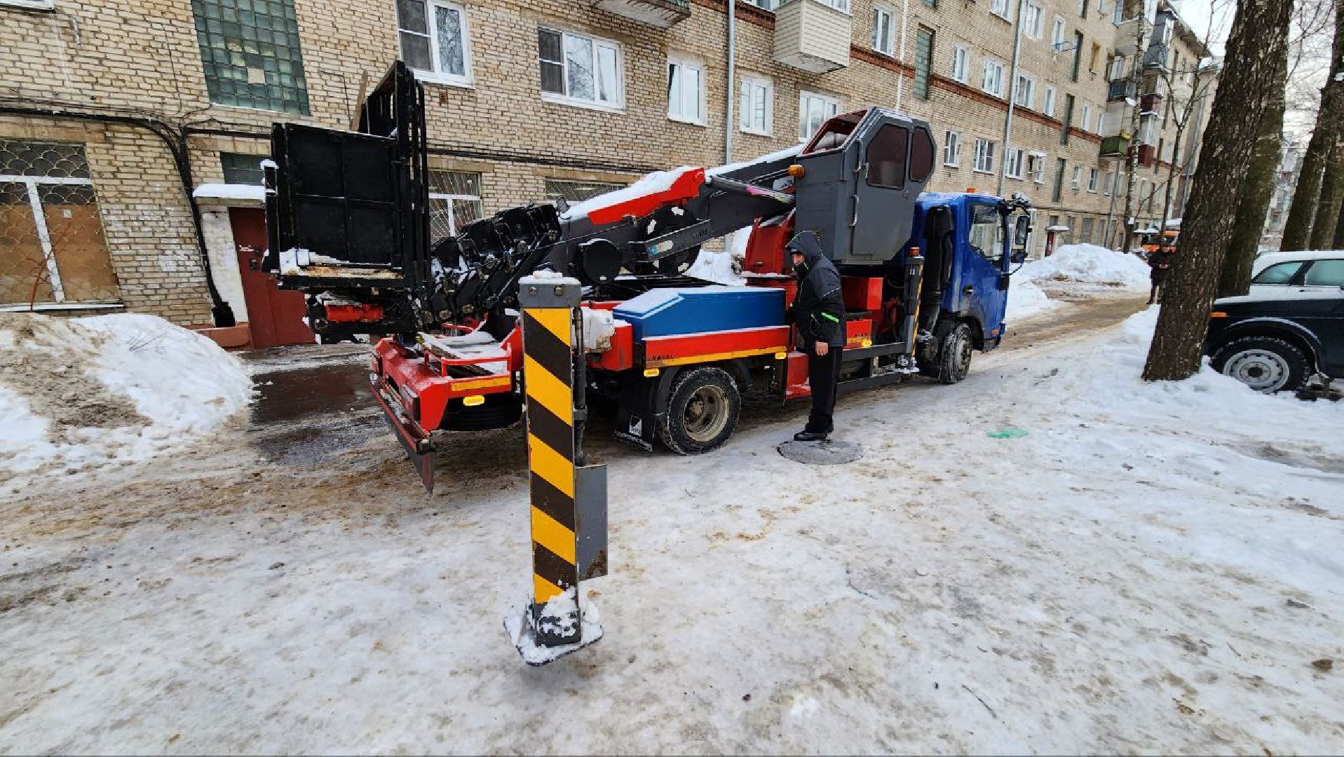 люберцы, малаховка, спецтехника, снег и наледь,