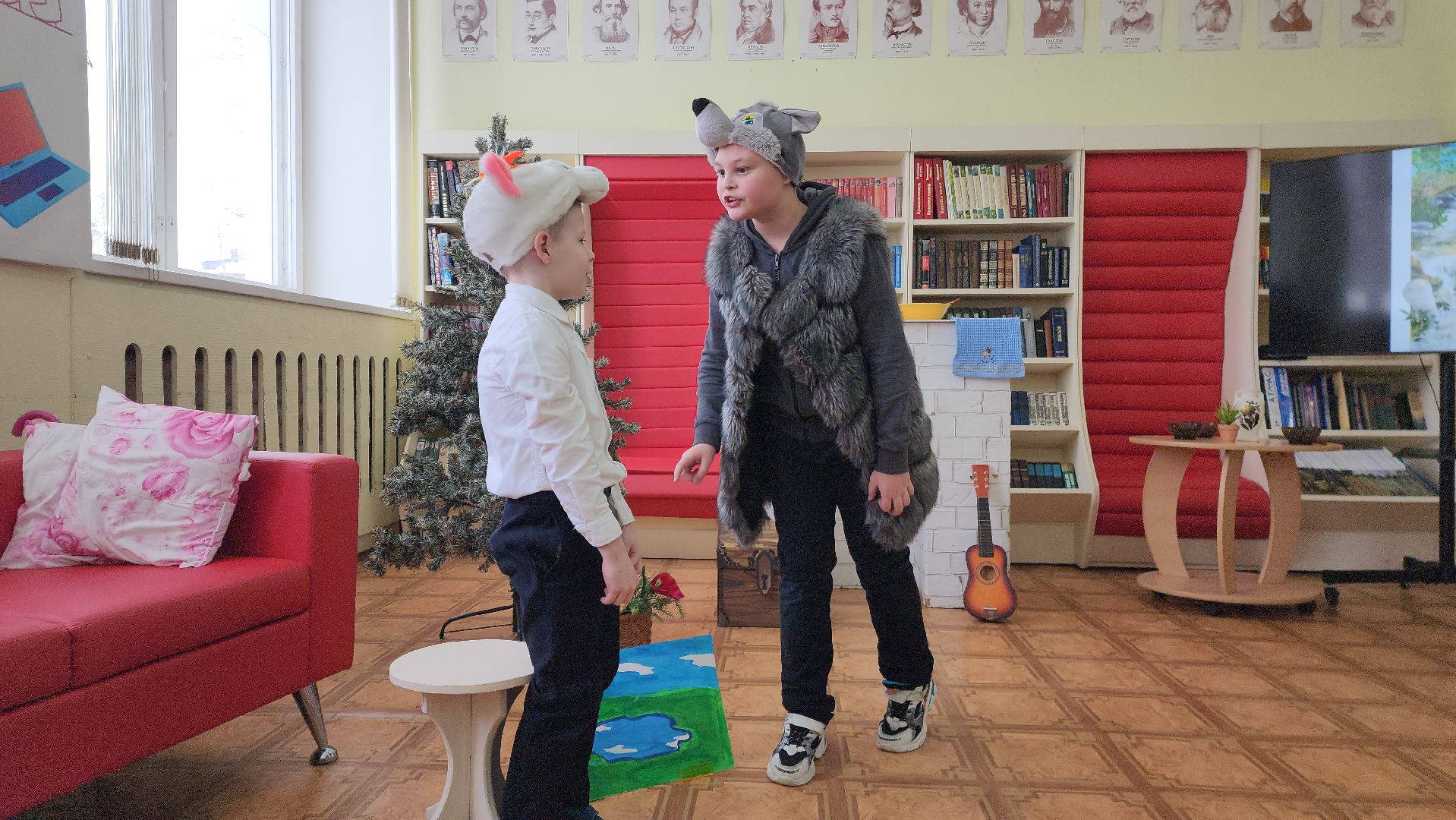 шатура, басни крылова, годовщина, библиотекарь,