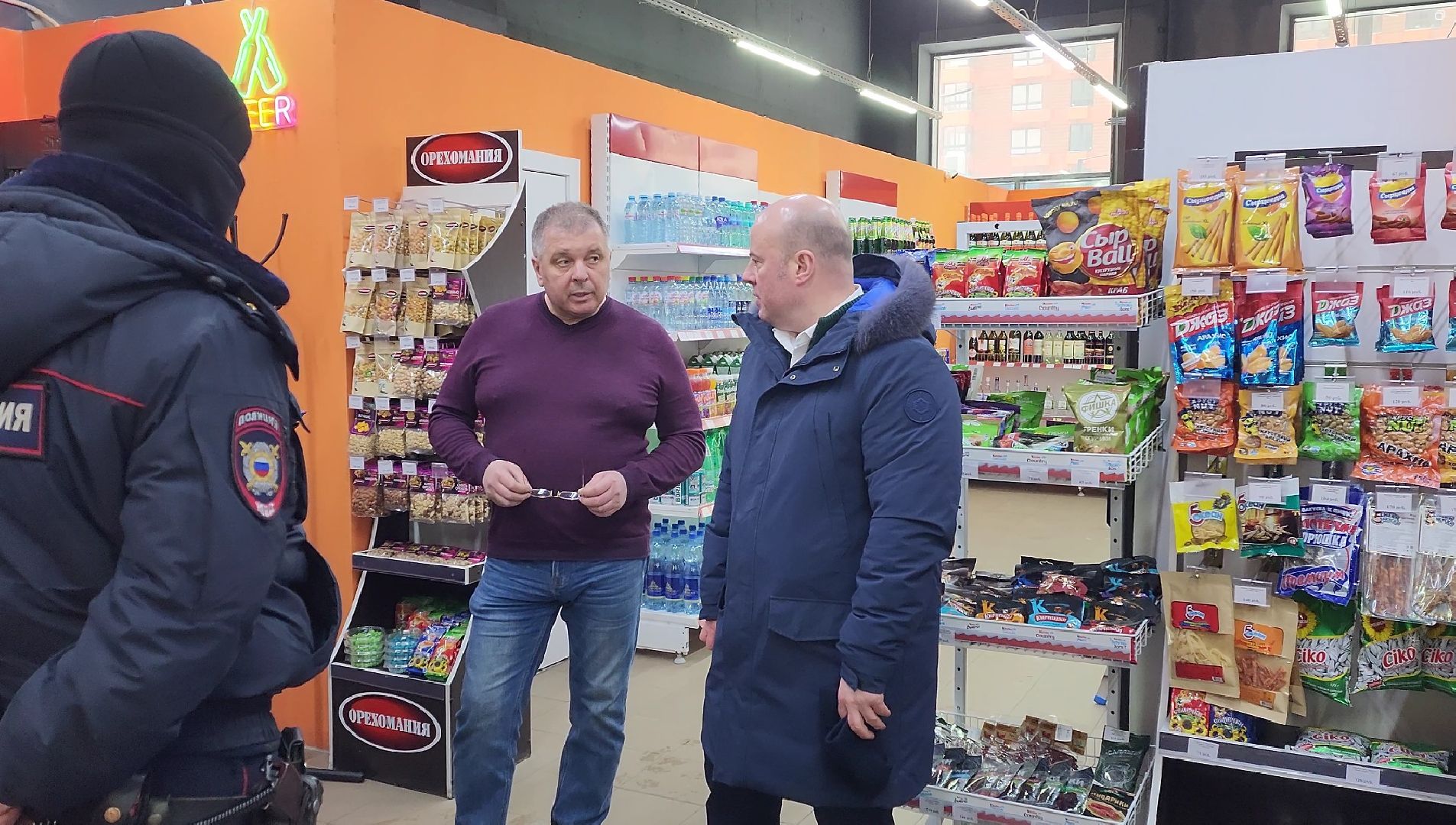 рейд главы, проверка торговых объектов, правопорядок,