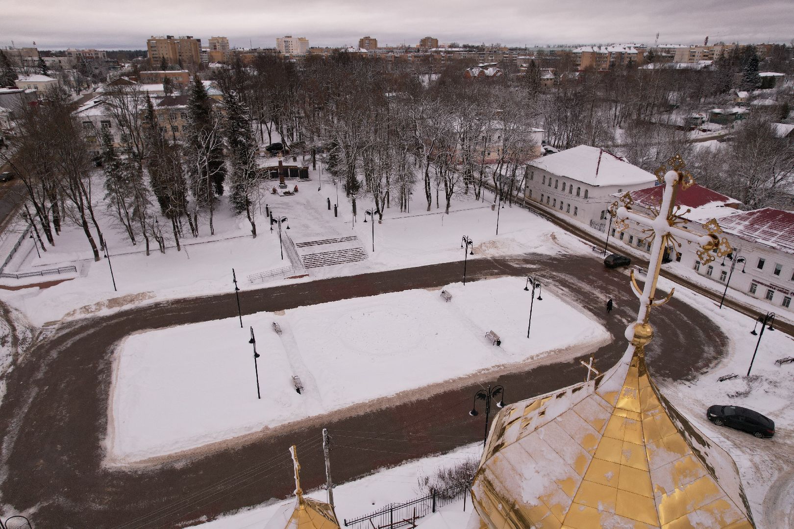 видео с коптера, площадь, война,