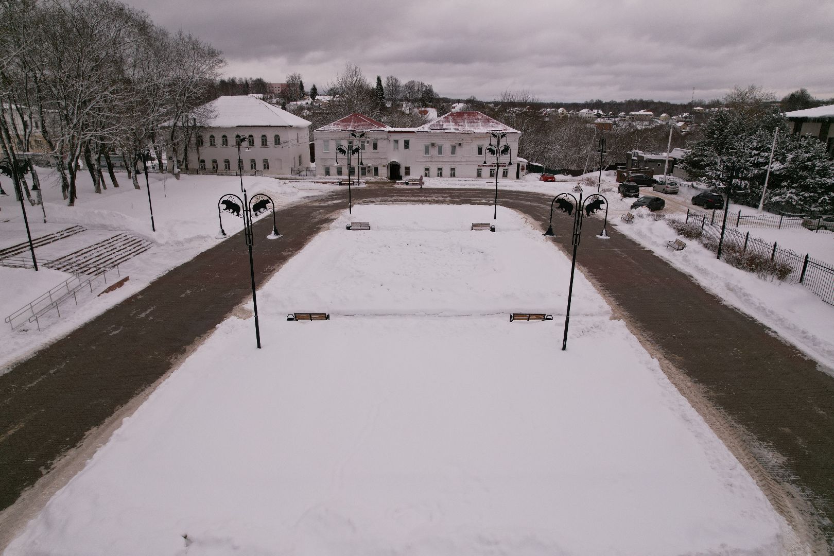 видео с коптера, площадь, война,