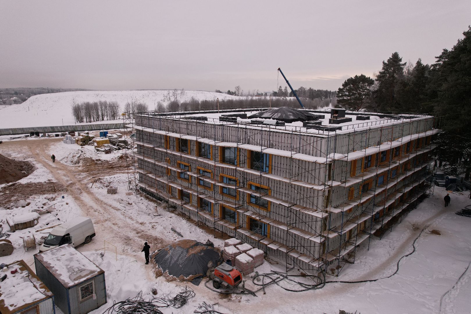 видео с коптера, лицей, долгих,