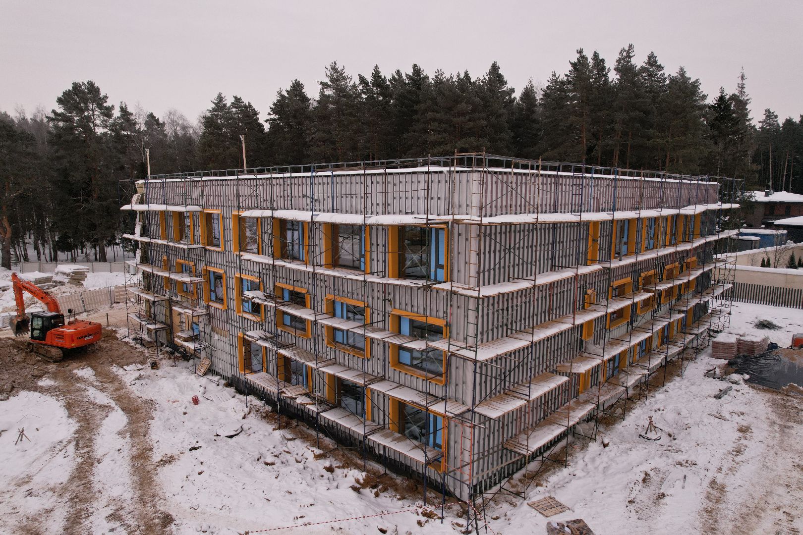 видео с коптера, лицей, долгих,