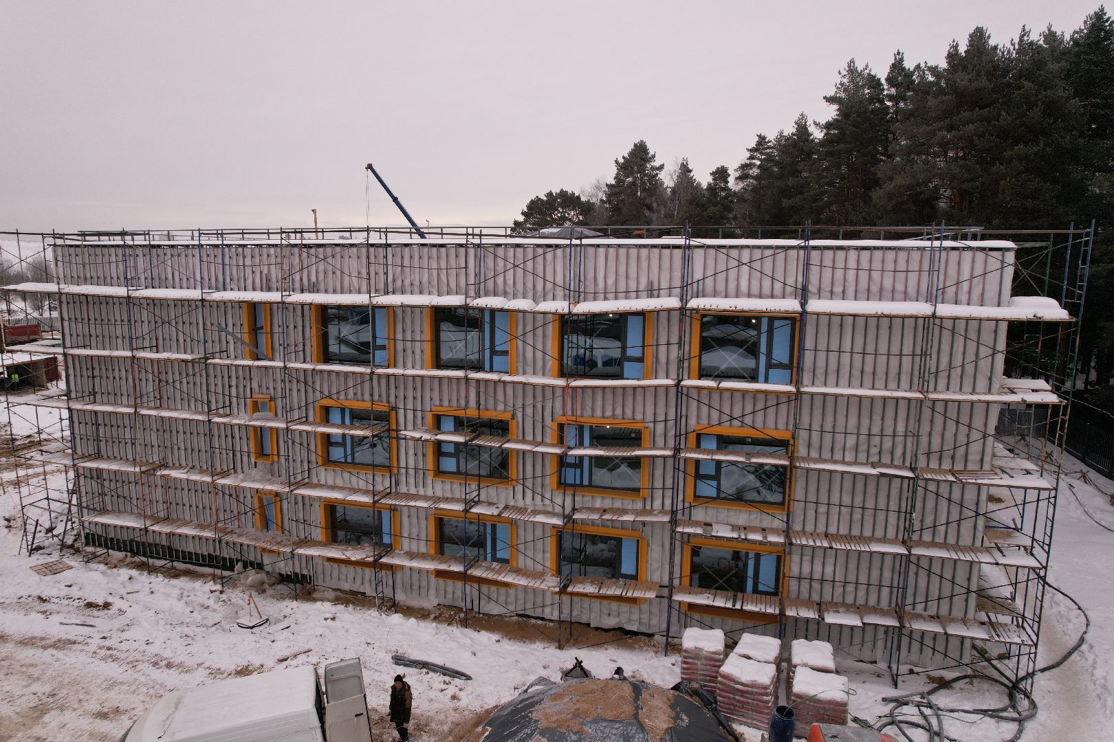 видео с коптера, лицей, долгих,