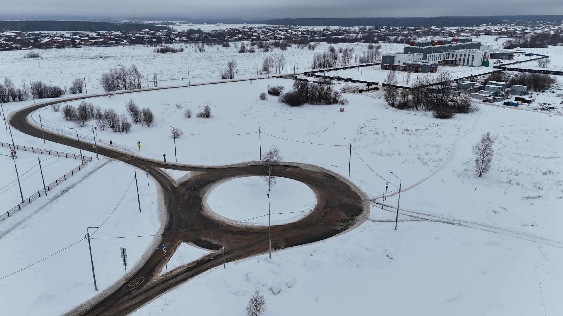 видео с коптера, поликлиника, медицина,