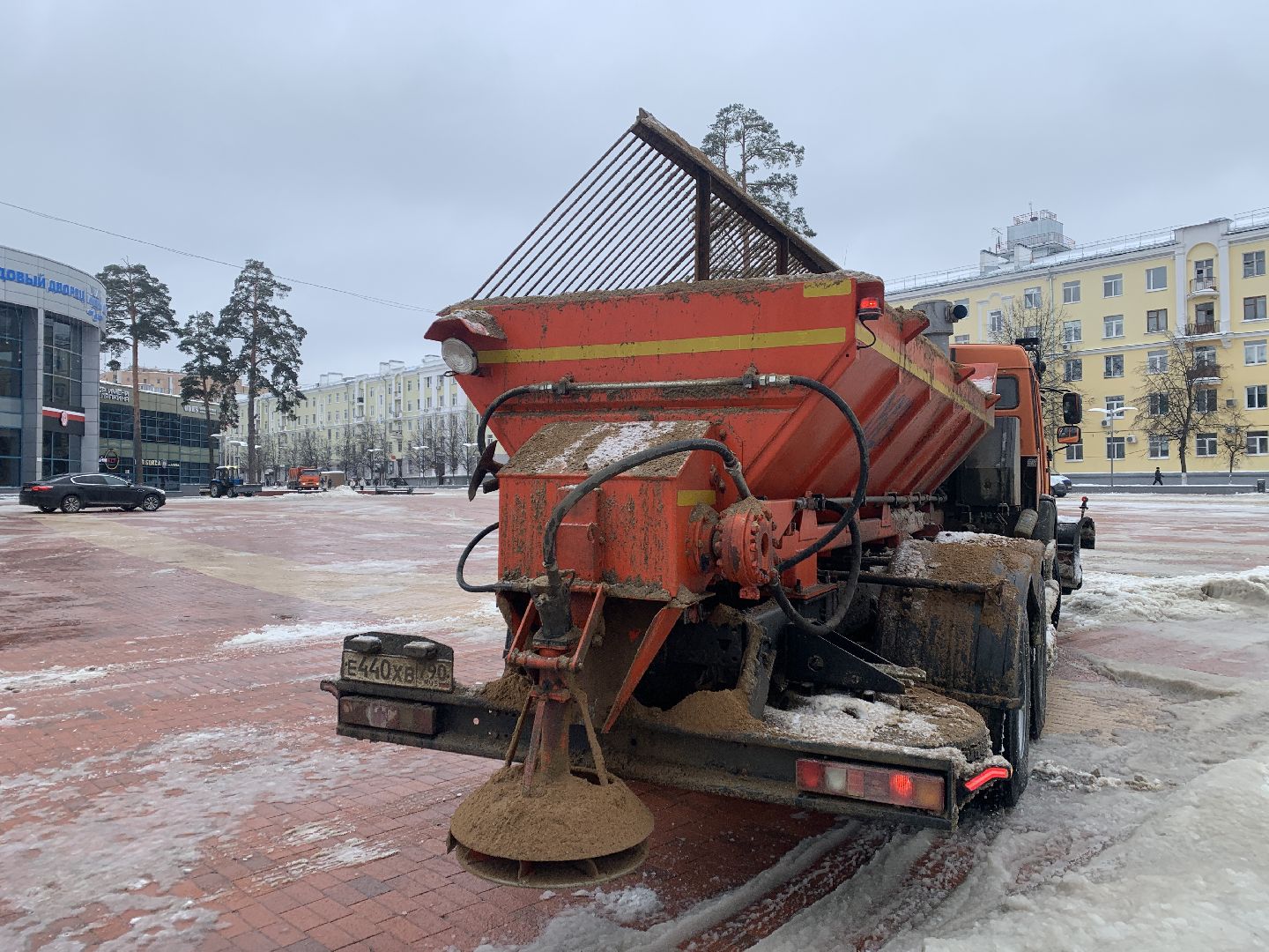 Балашиха, Подмосковье, ЖКХ, Уборка снега, ледяной дождь, ледяная горка,