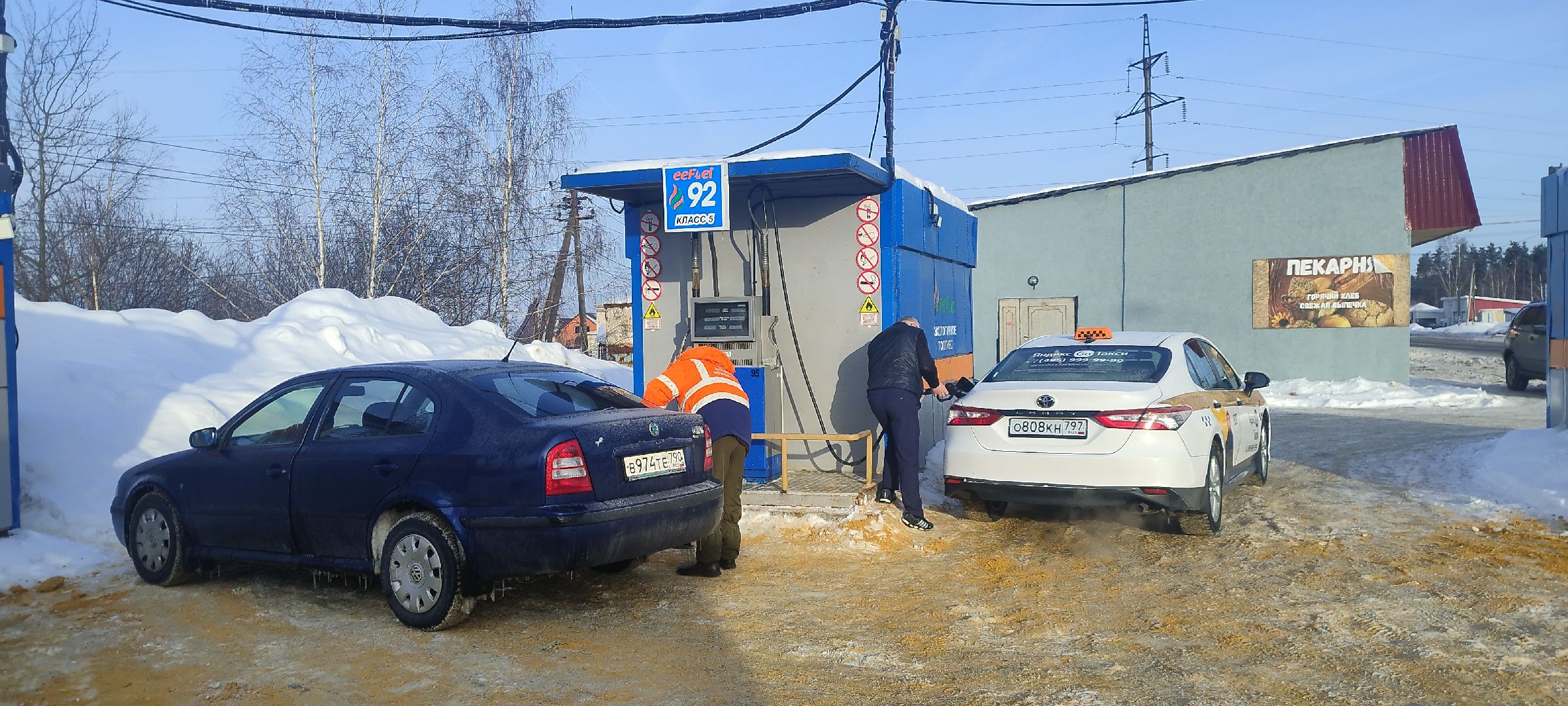 автозаправочная станция контейнерного типа, Бронницы, Панино-Малино,