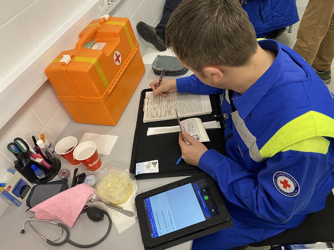 Скорая помощь, Юдино, Одинцовский округ, врач бригады скорой помощи