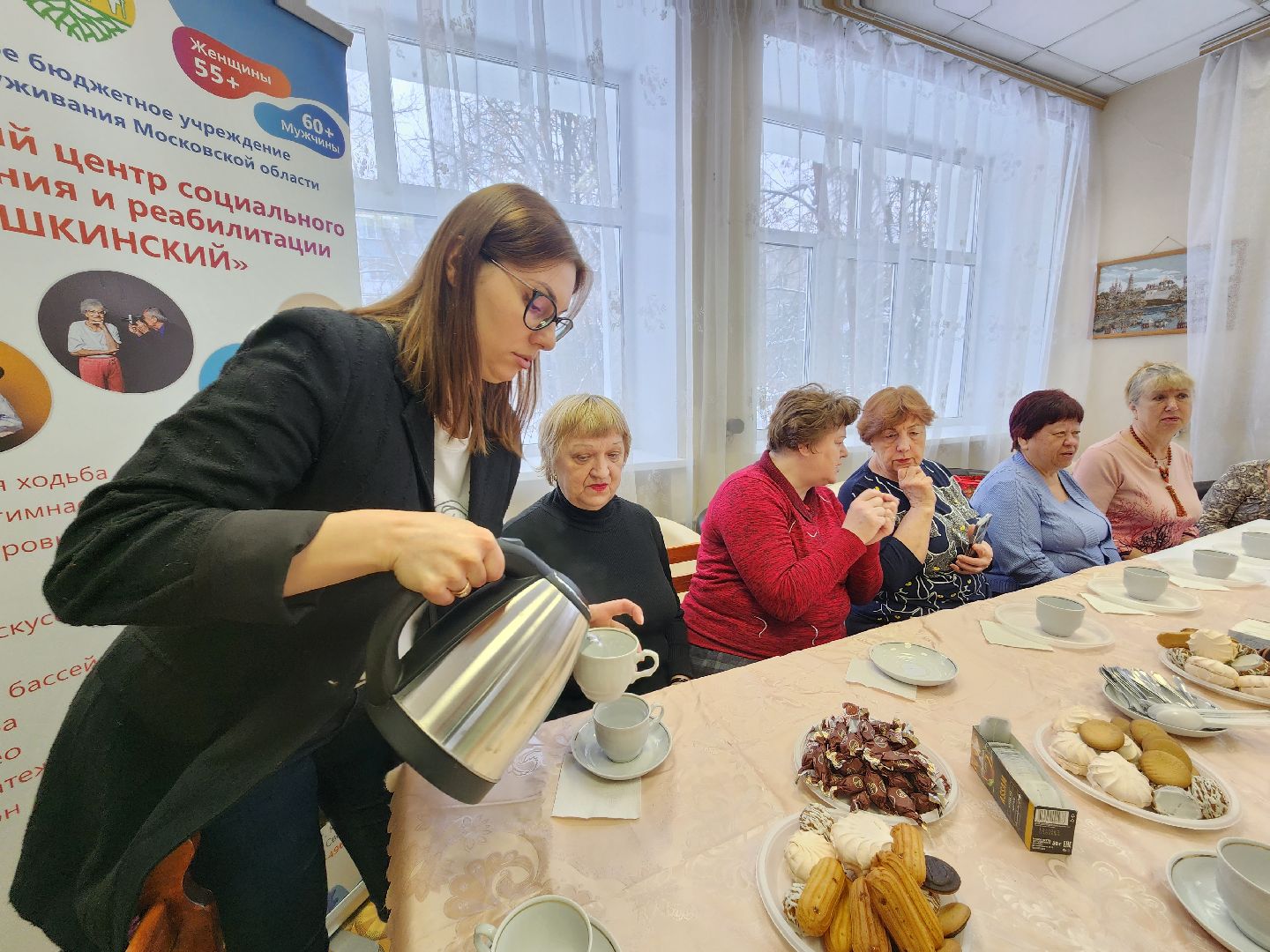 пушкино, депутат, встреча с жителями, жкх, вопросы жителей, решение проблем, старшее поколение,