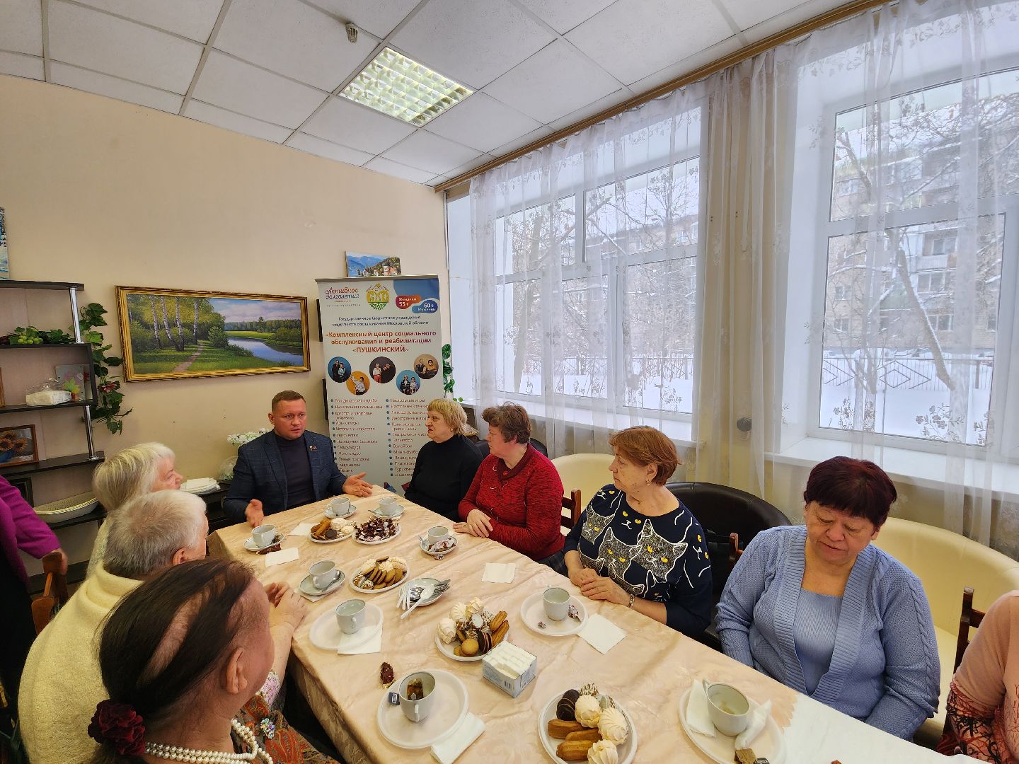 пушкино, депутат, встреча с жителями, жкх, вопросы жителей, решение проблем, старшее поколение,