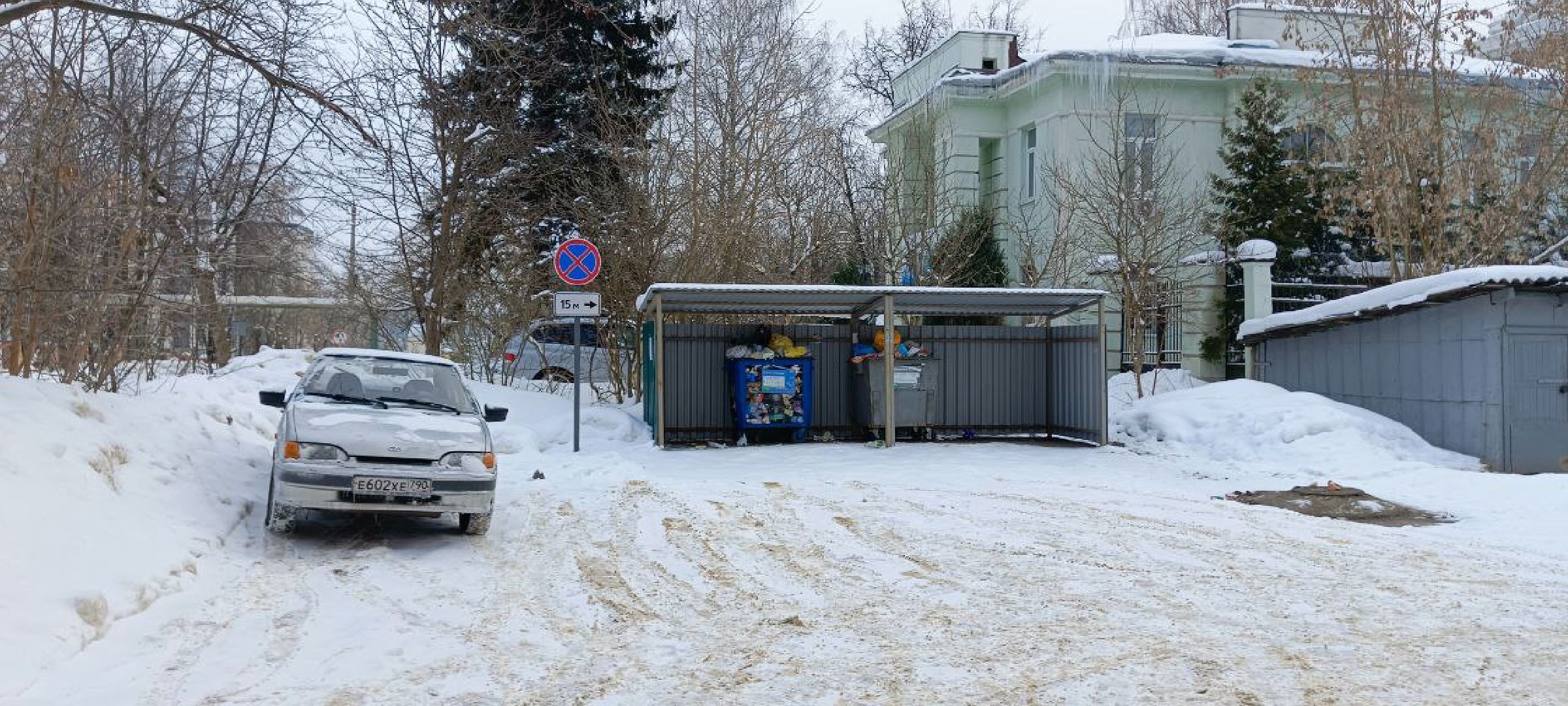 Дмитров, Парковка у контейнерных площадок, Губернатор Воробьев,
