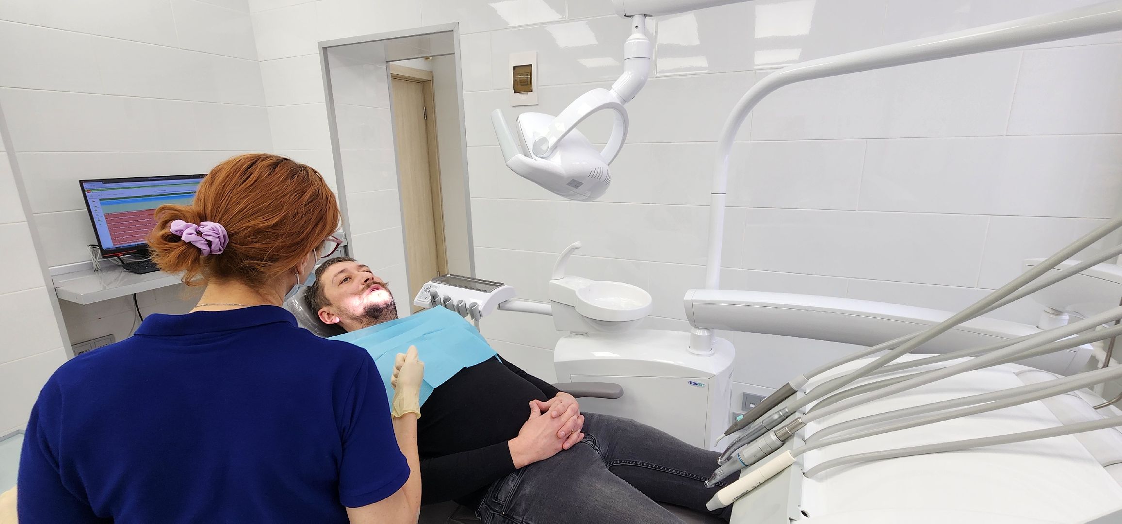 Минздрав Подмосковья, Домодедовская стоматология, ремонт кабинета ОМС,