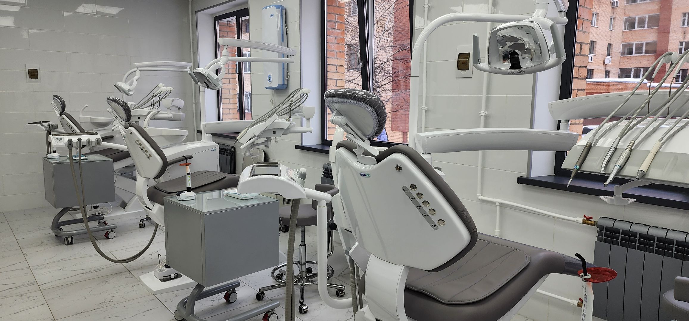 Минздрав Подмосковья, Домодедовская стоматология, ремонт кабинета ОМС,