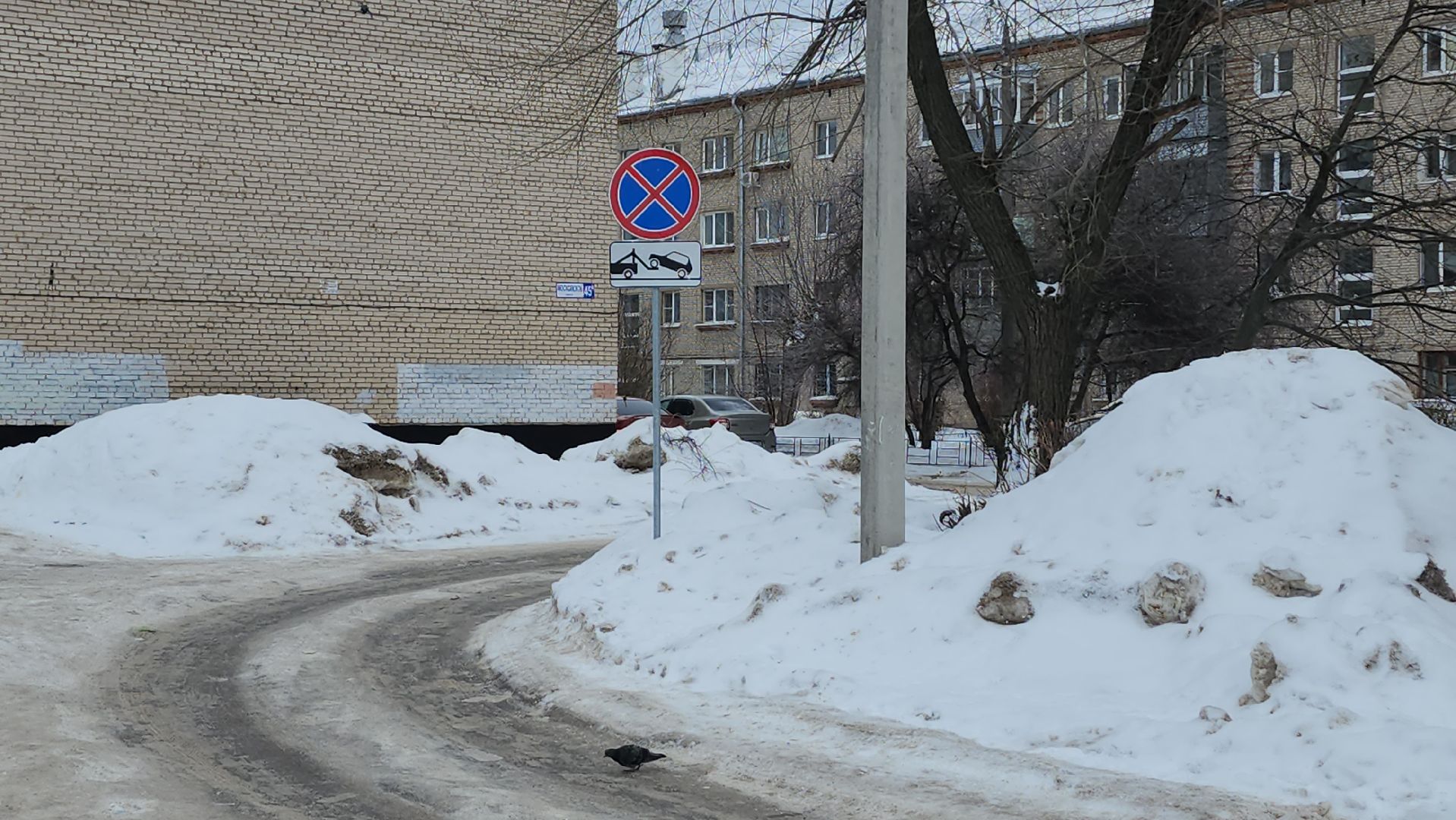 серпухов, московское шоссе 45, контейнерная площадка, дорожные знаки, двор,