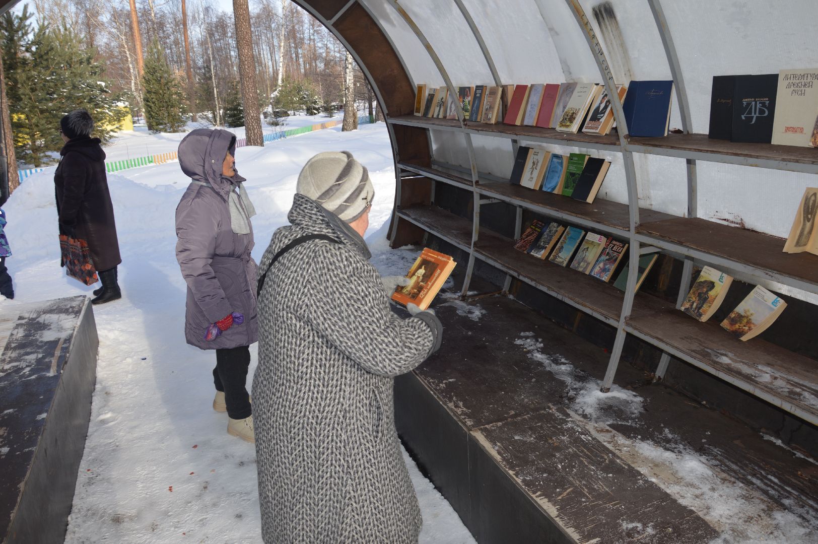 шатура, буккроссинг, книгодарение, международная акция, книги, обмен книгами, парк, парк гагарина,
