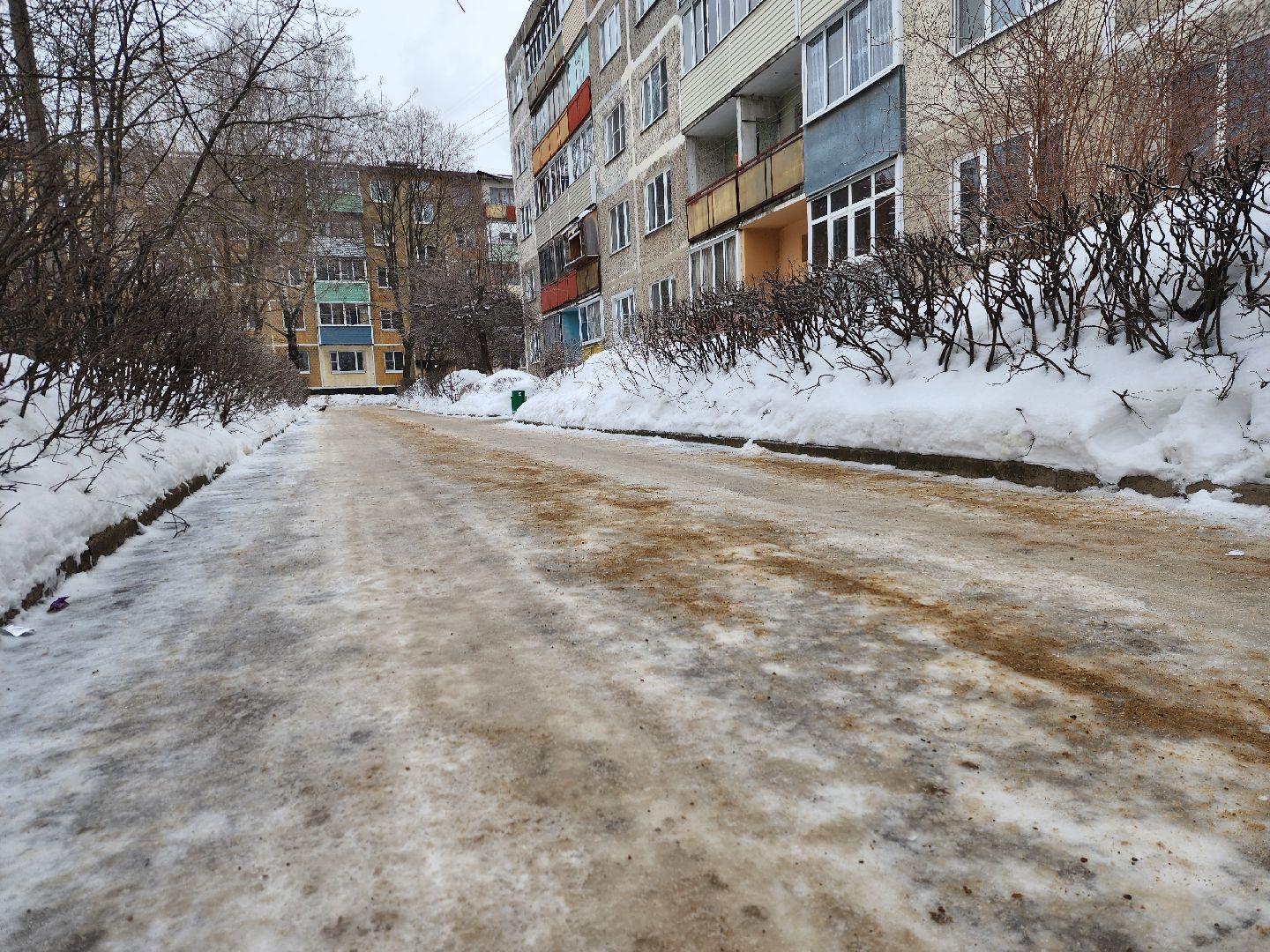 серпухов, улица пушкина, гололед, управляющая компания, ук лия,