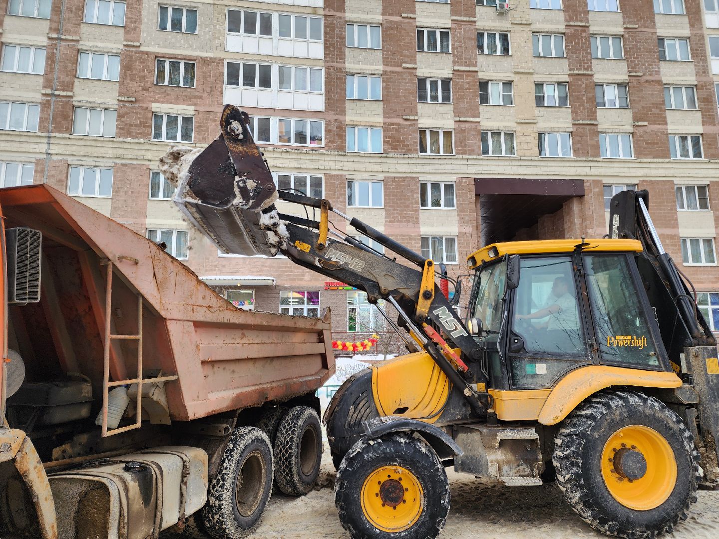 Подольск, благоустройство, уборка снега, коммунальная служба,