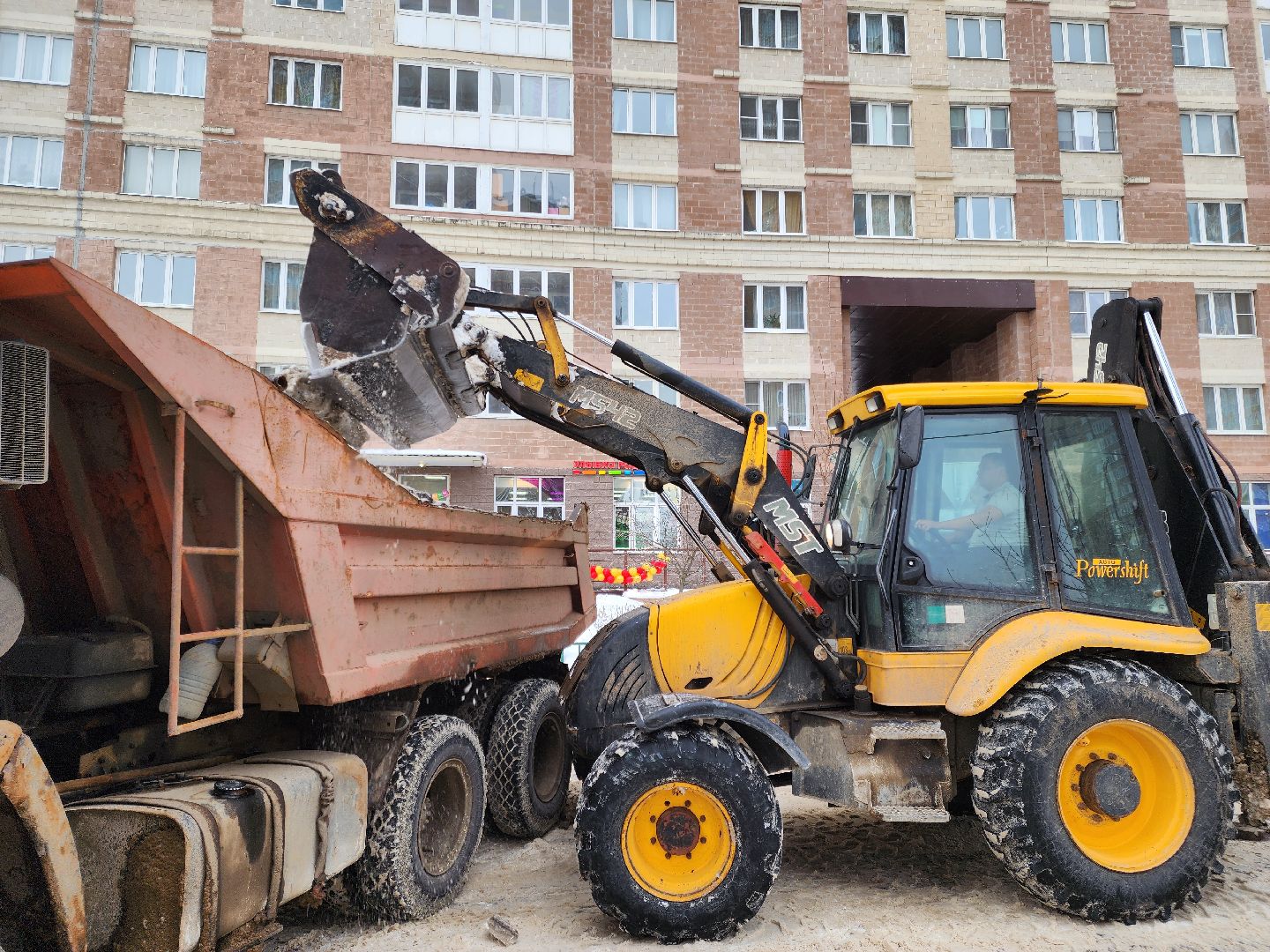 Подольск, благоустройство, уборка снега, коммунальная служба,