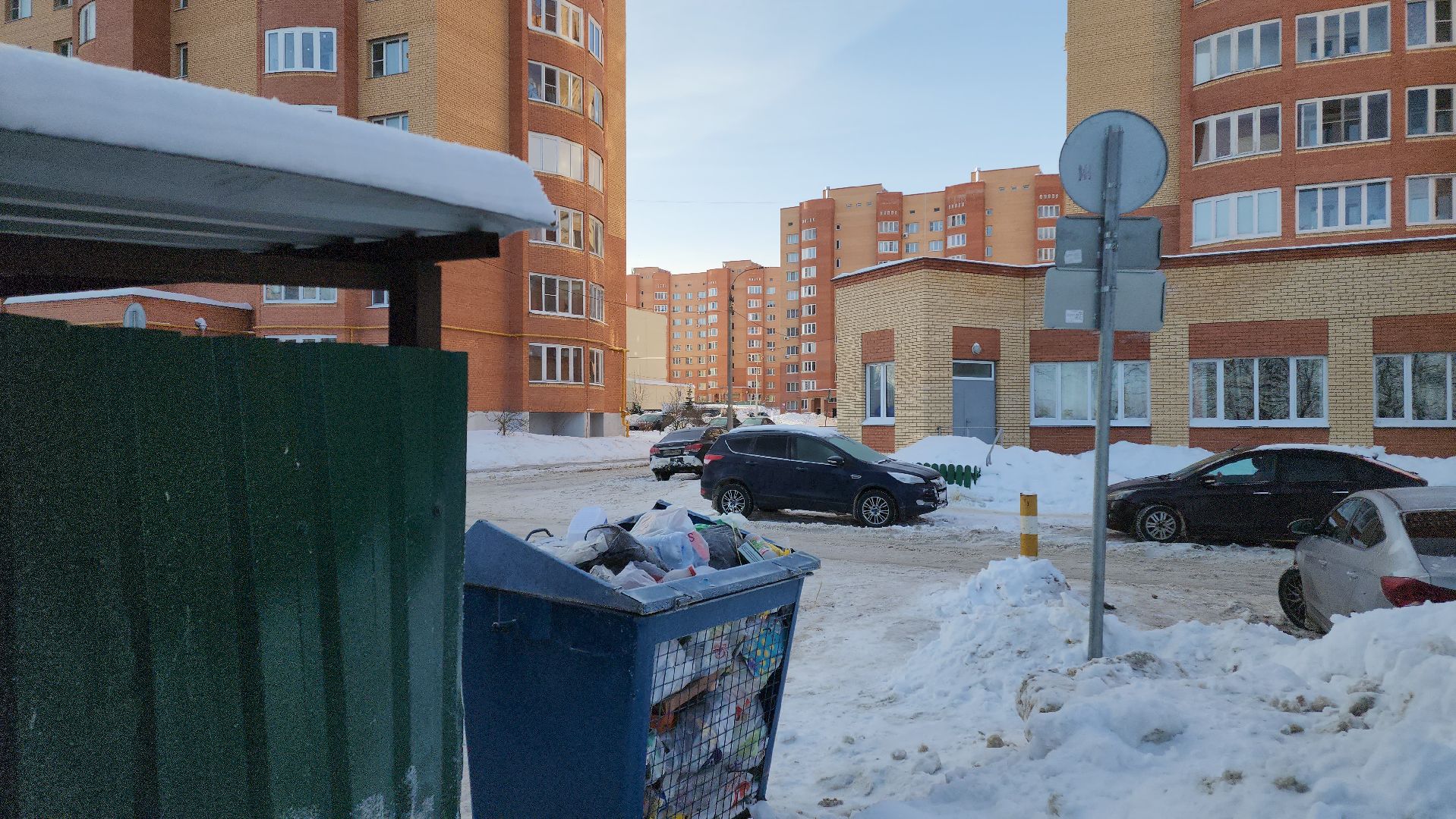 контейнерные площадки, Егорьевск, Подмосковье, Московская область,