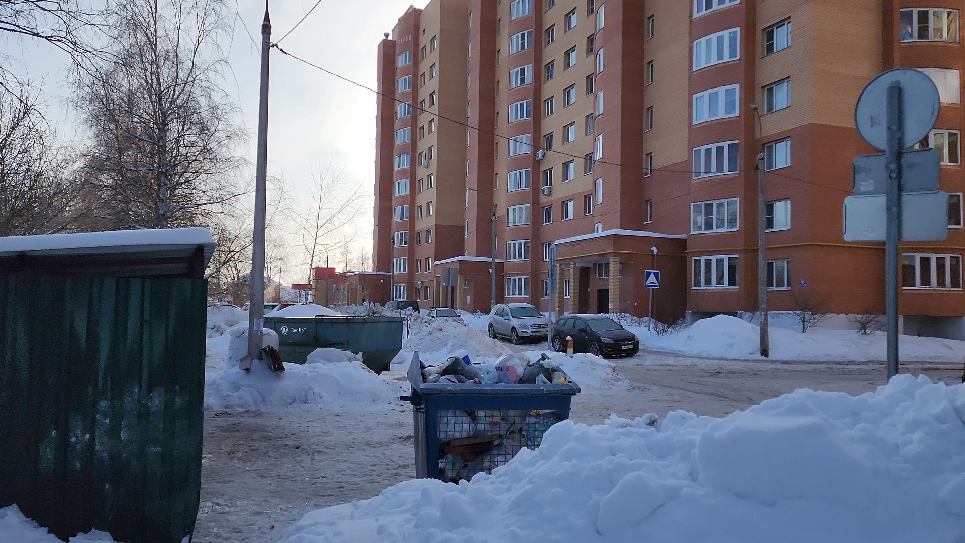 контейнерные площадки, Егорьевск, Подмосковье, Московская область,