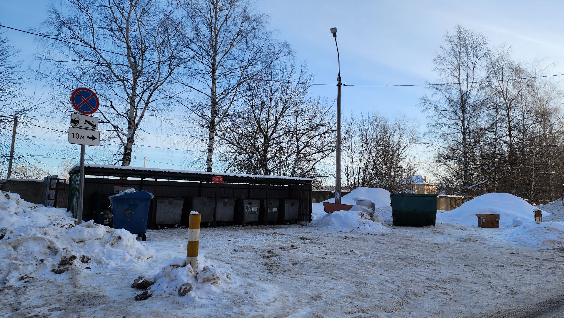 контейнерные площадки, Егорьевск, Подмосковье, Московская область,