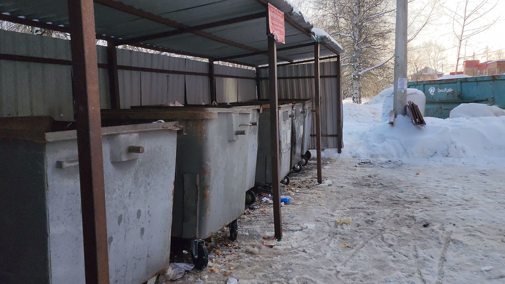 контейнерные площадки, Егорьевск, Подмосковье, Московская область,