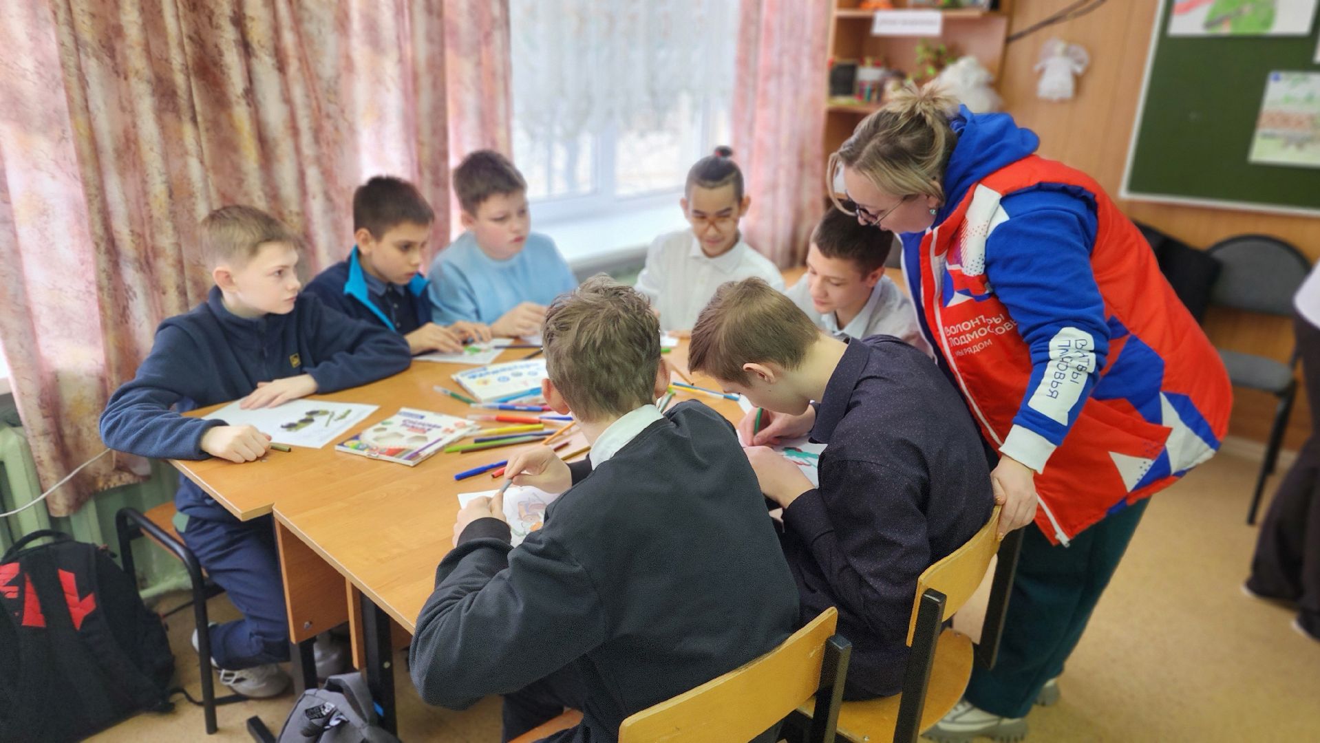 открытка герою, акция, ЦМИ, протвино, школьники,