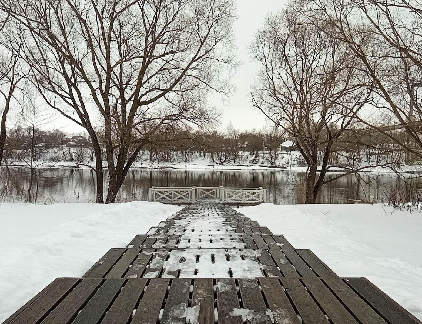 воскресенск, жкх, уборка снега, парк кривякино,