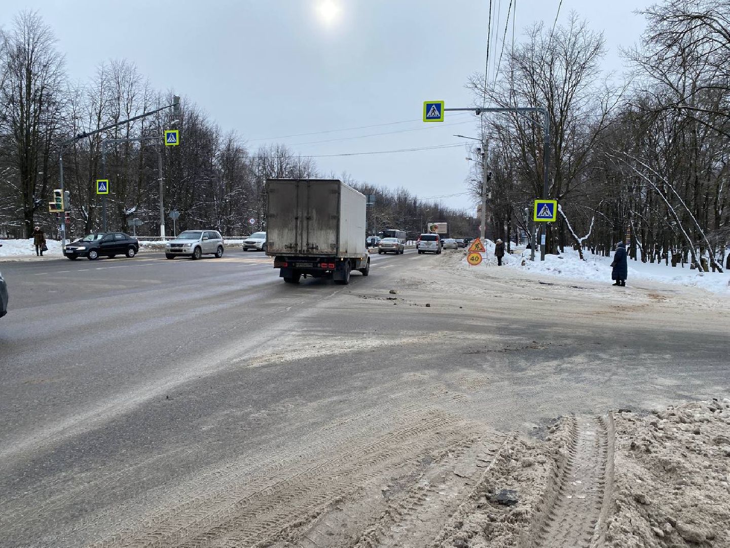 чехов, благоустойство, вывоз снега, расчистка снега, расширение дороги,
