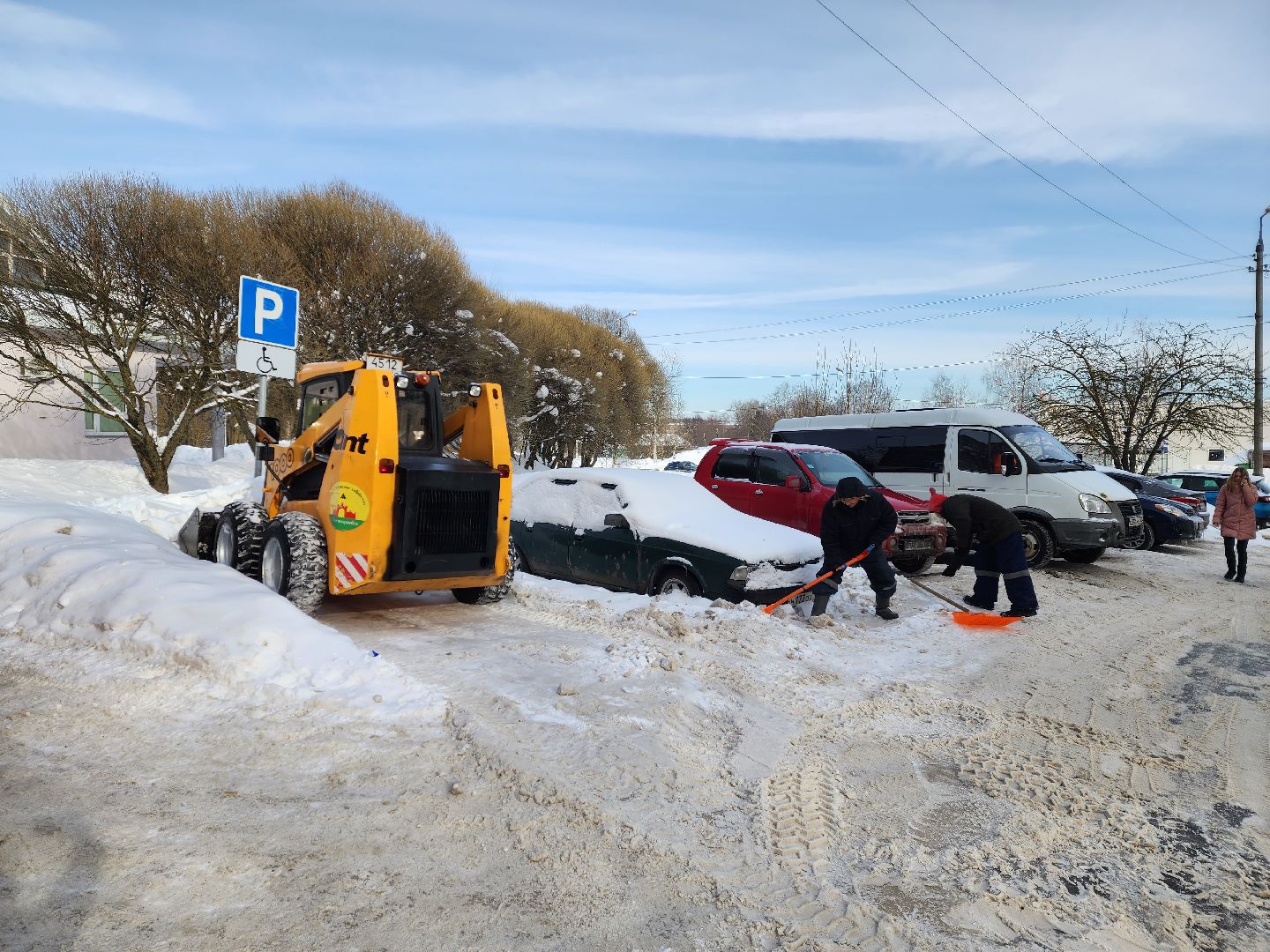 красноармейск, г.о. пушкинский, парковки, уборка города,