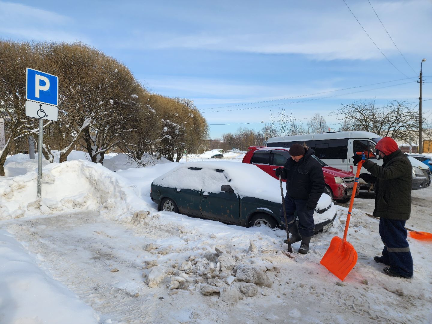 красноармейск, г.о. пушкинский, парковки, уборка города,