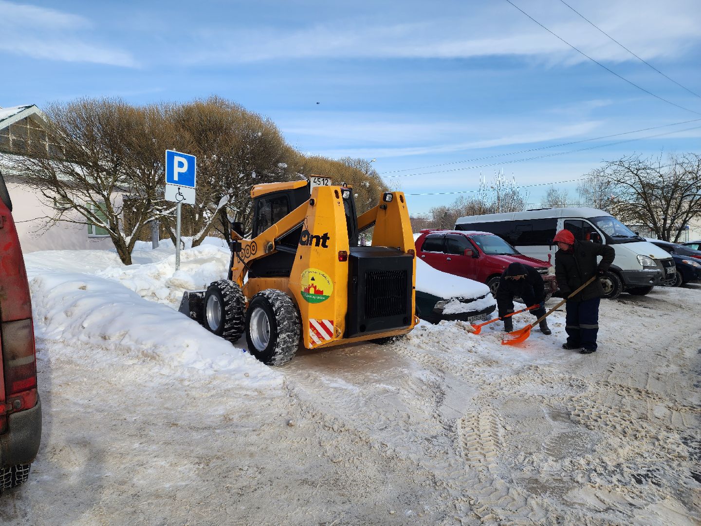 красноармейск, г.о. пушкинский, парковки, уборка города,