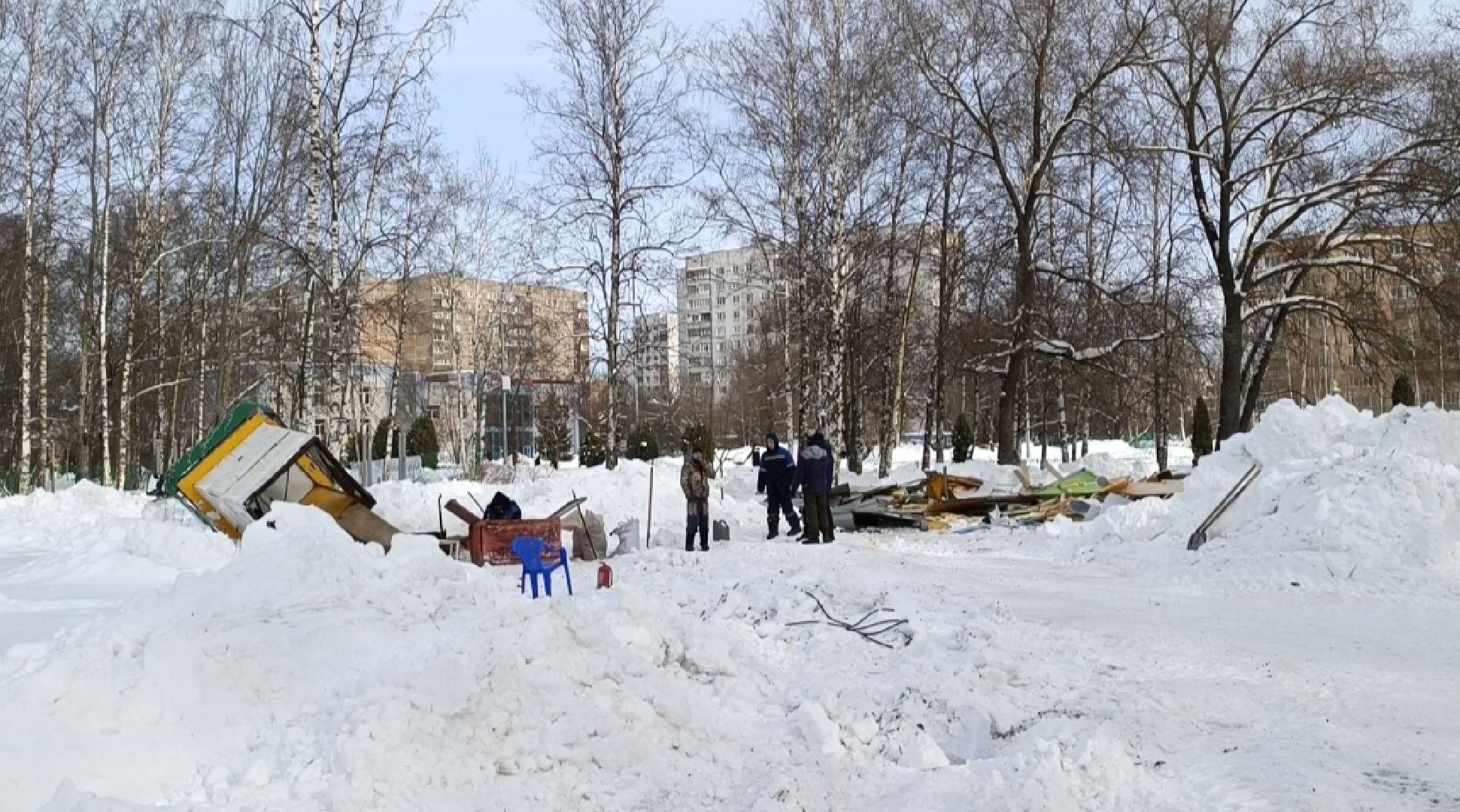 парк, реконструкция, лобня,