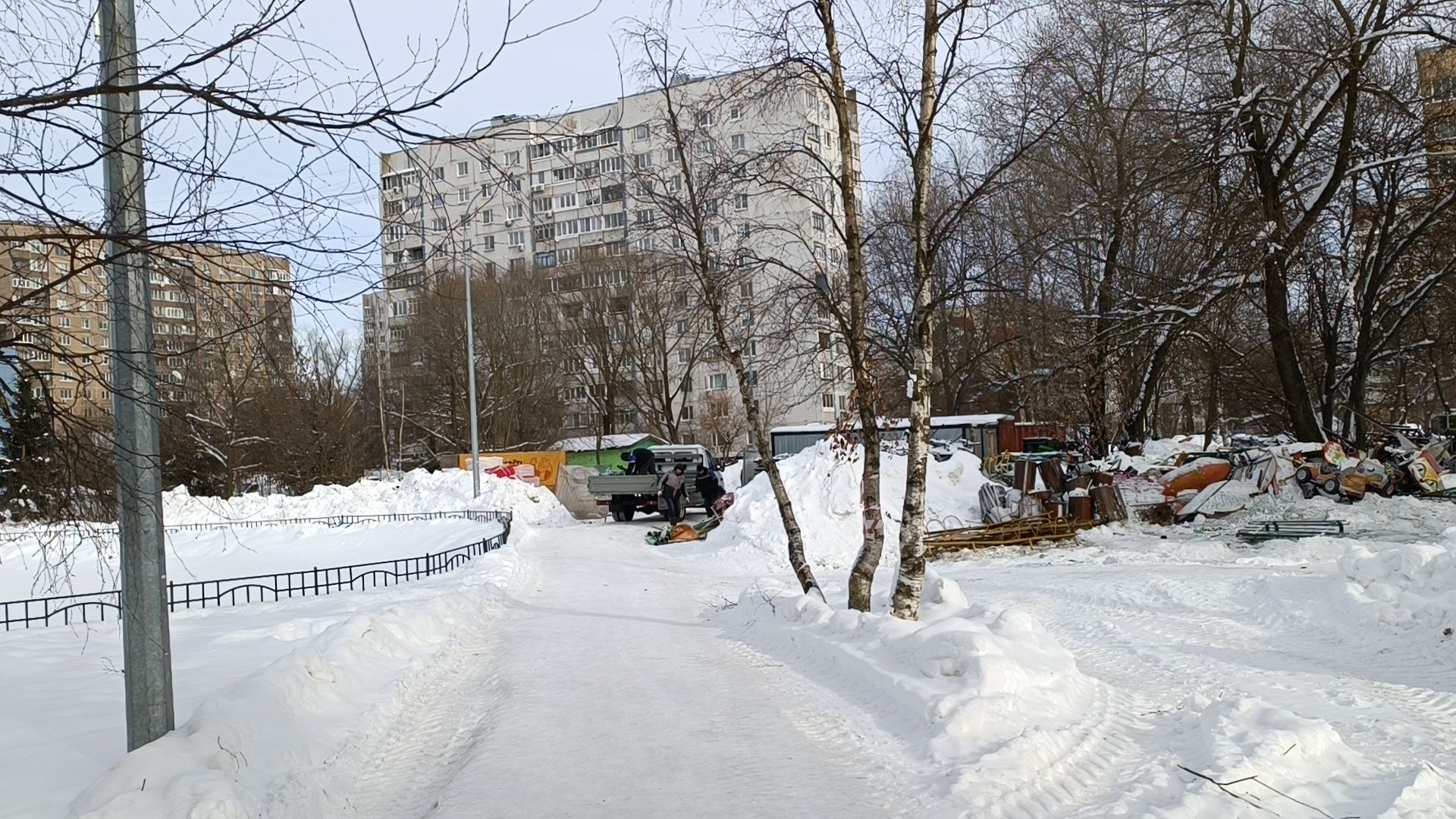 парк, реконструкция, лобня,