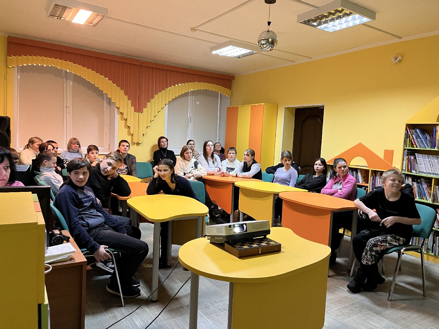 шаховская, библиотека, дети,