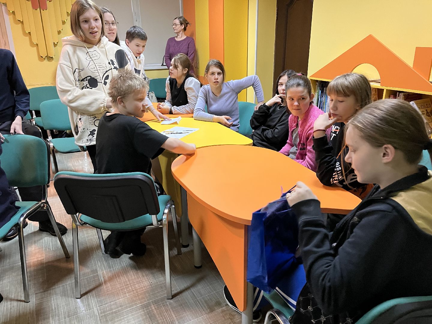 шаховская, библиотека, дети,